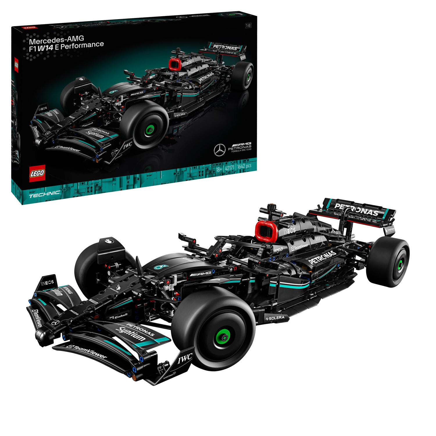Mercedes AMG F1 W14 E Performance Lego Technic