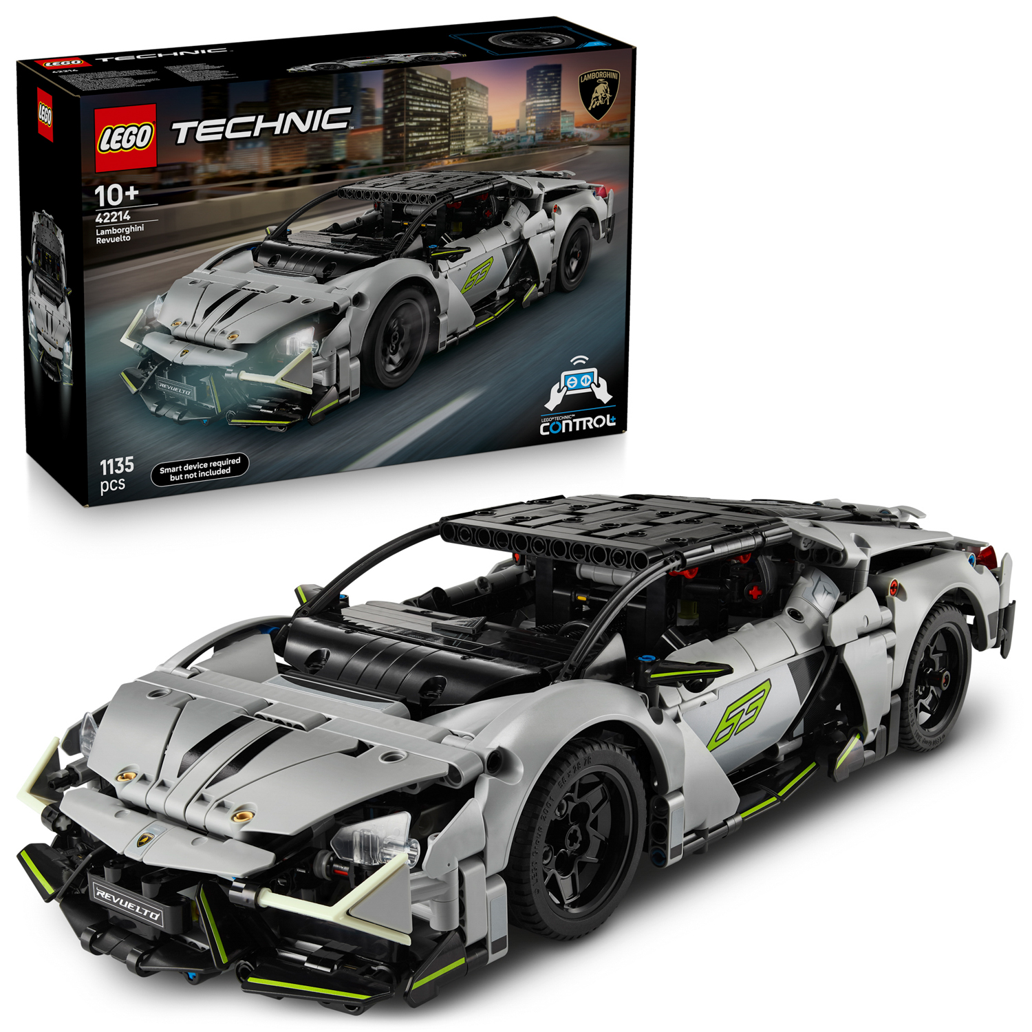 Super Sports Car Lamborghini Revuelto Lego Technic