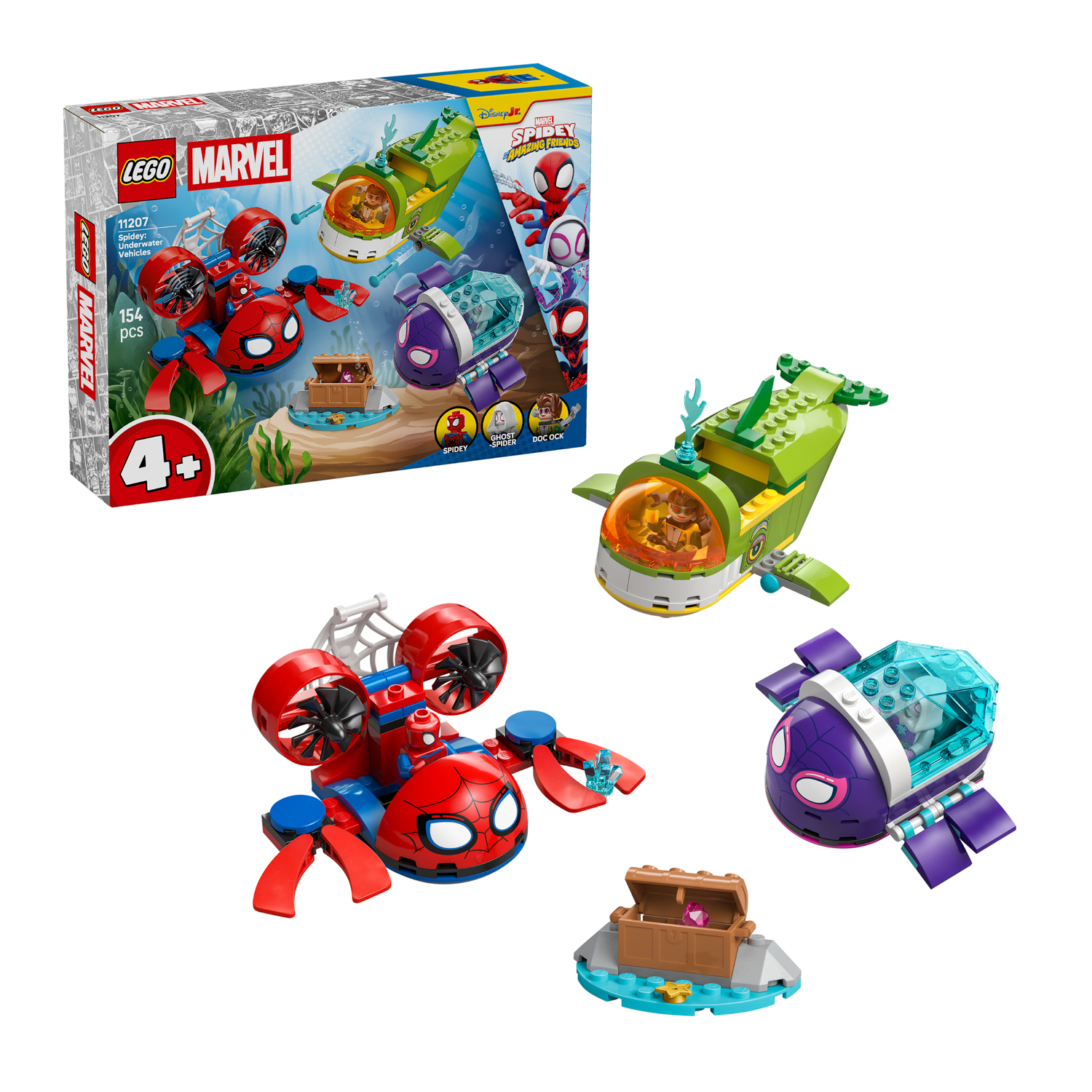 Spidey: veicoli subacquei Lego