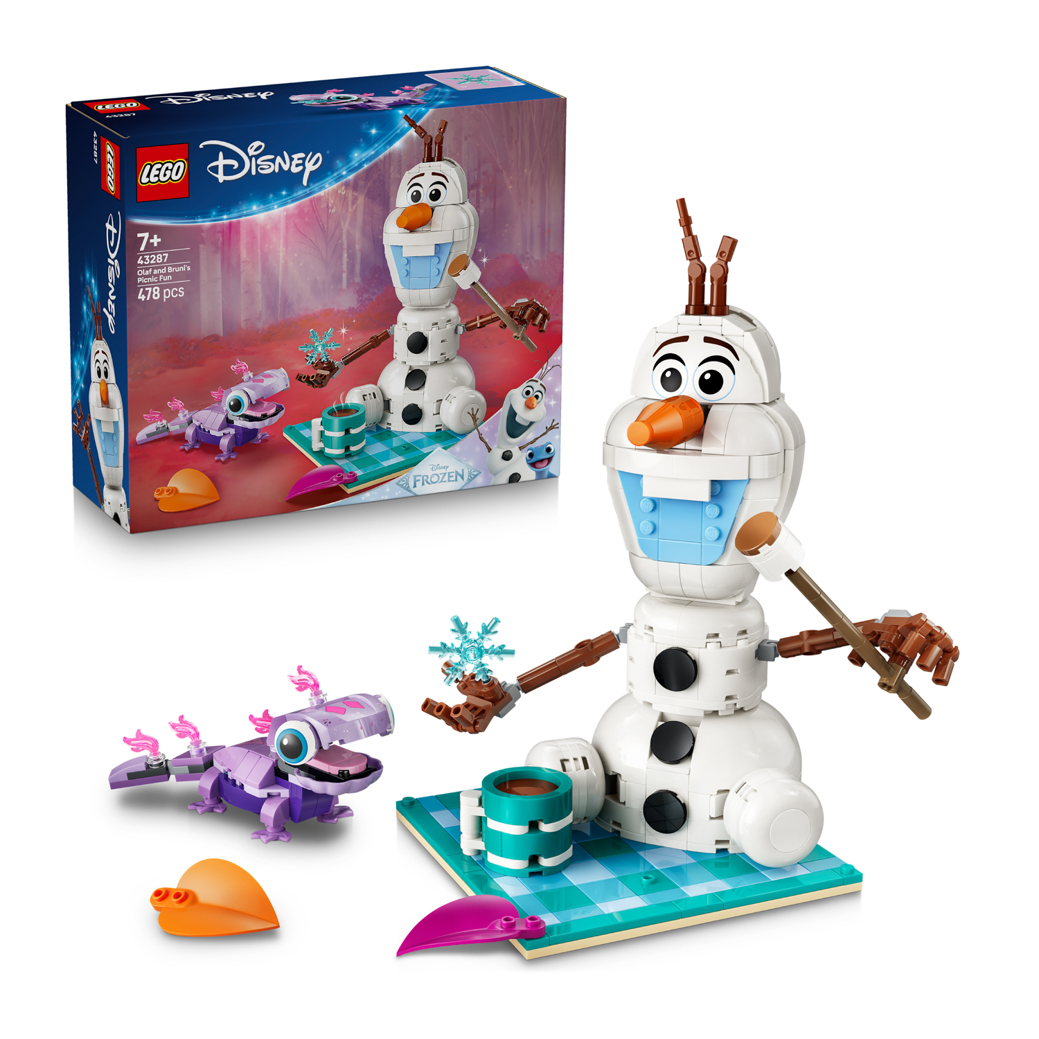 Il divertente pic nic di Olaf e Bruni - Lego