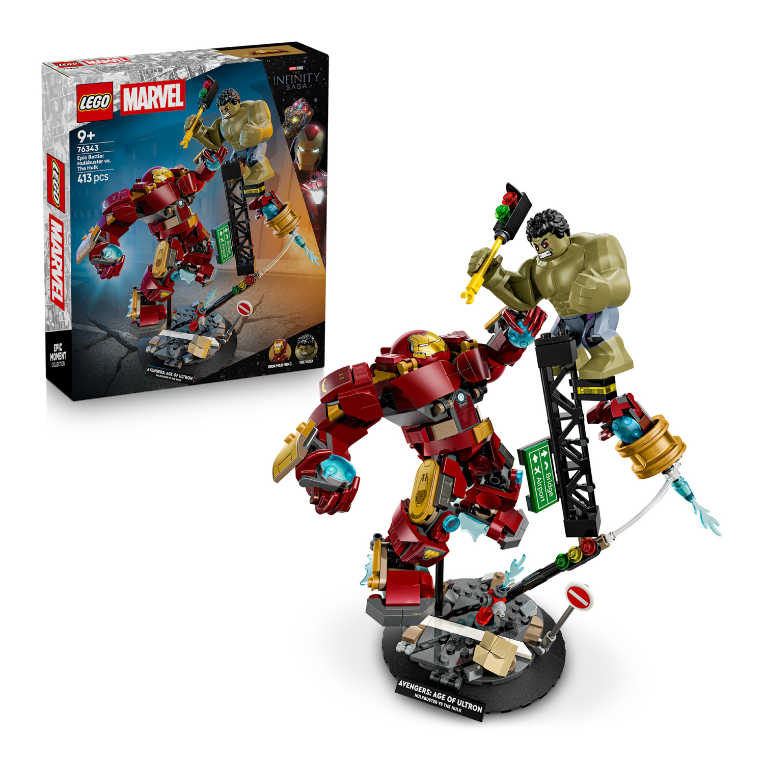 Epic Battle: Hulkbuster vs. The Hulk Lego
