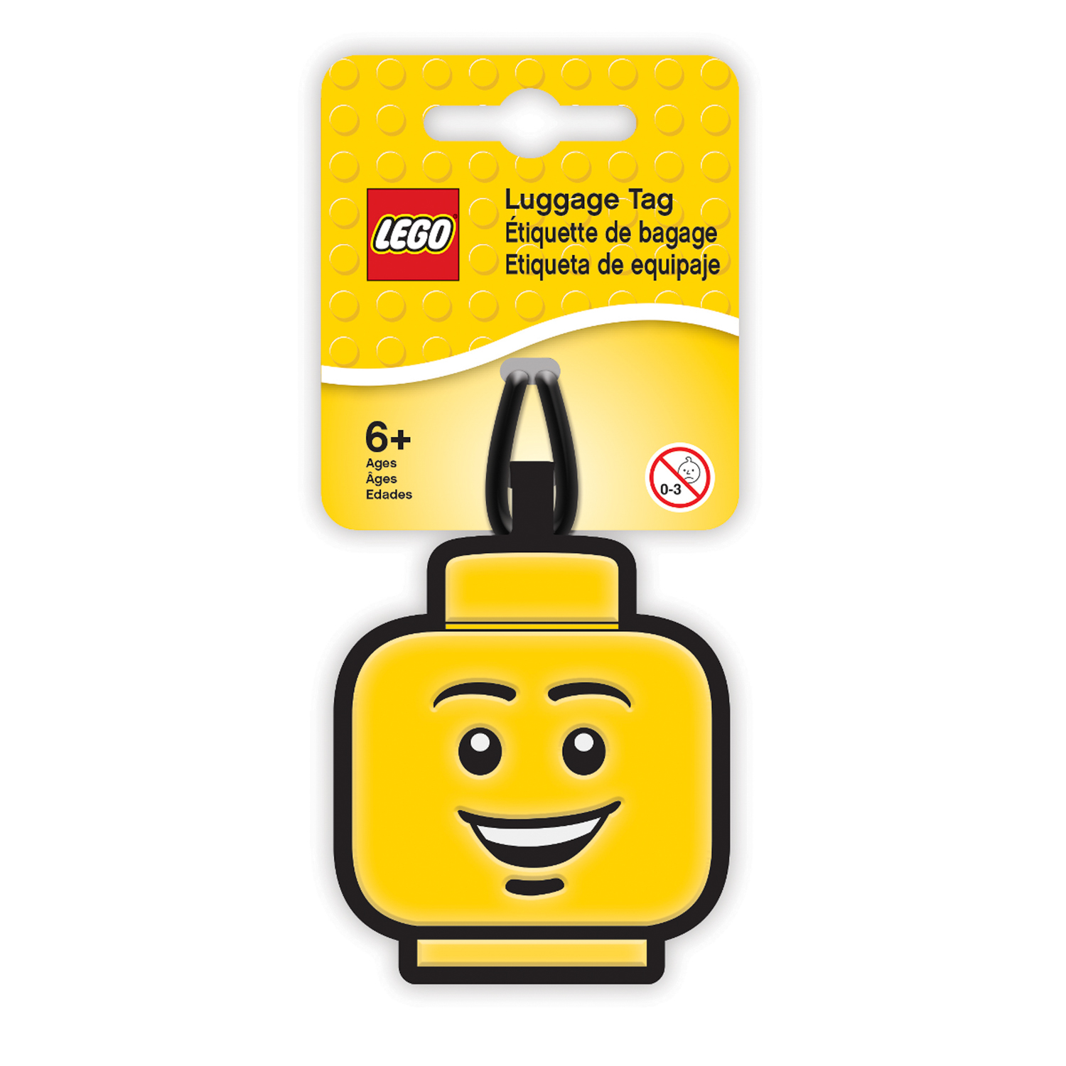 Lego Targhetta Bagagli Ragazzo Iconic No Colore
