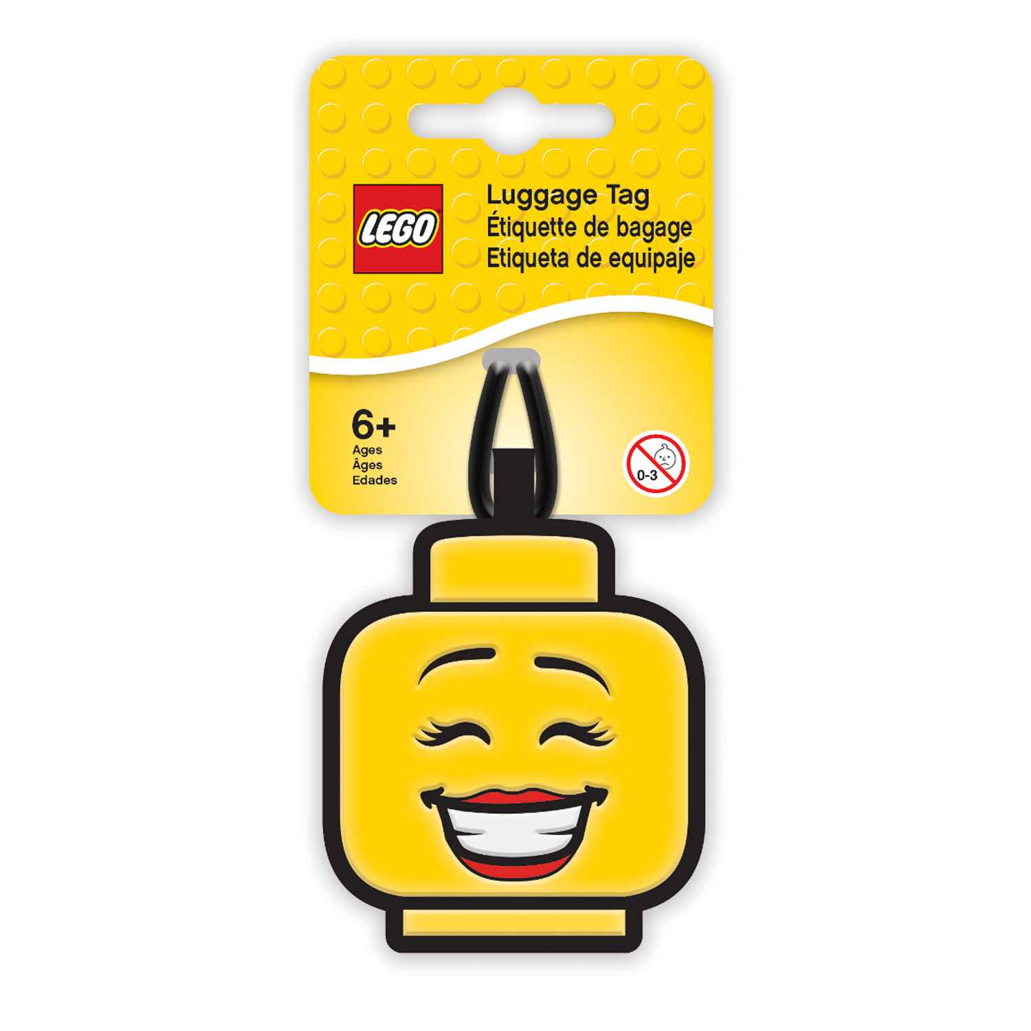 Lego Targhetta Bagagli Ragazza Iconic No Colore