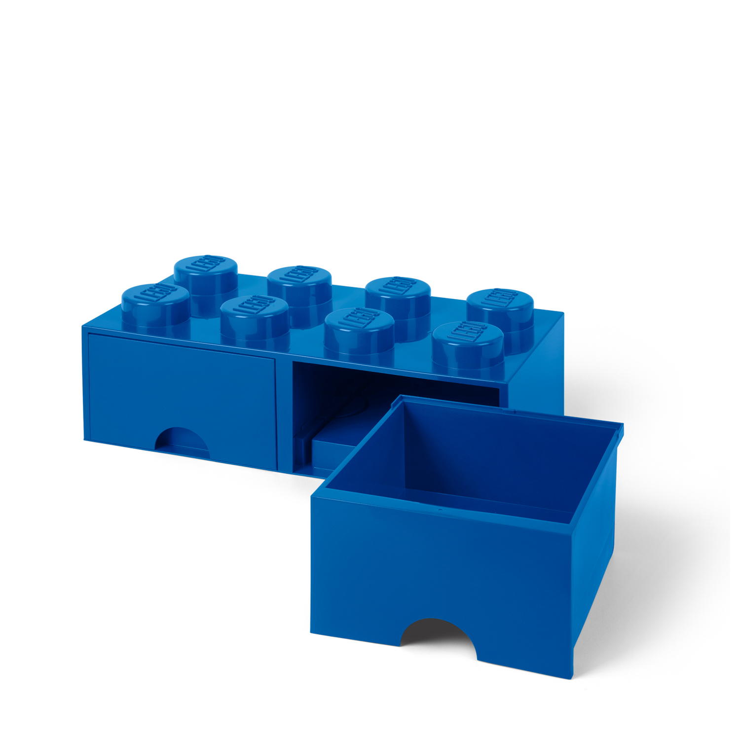 Lego Organizer Cassetto Blu Rettangolare No Colore
