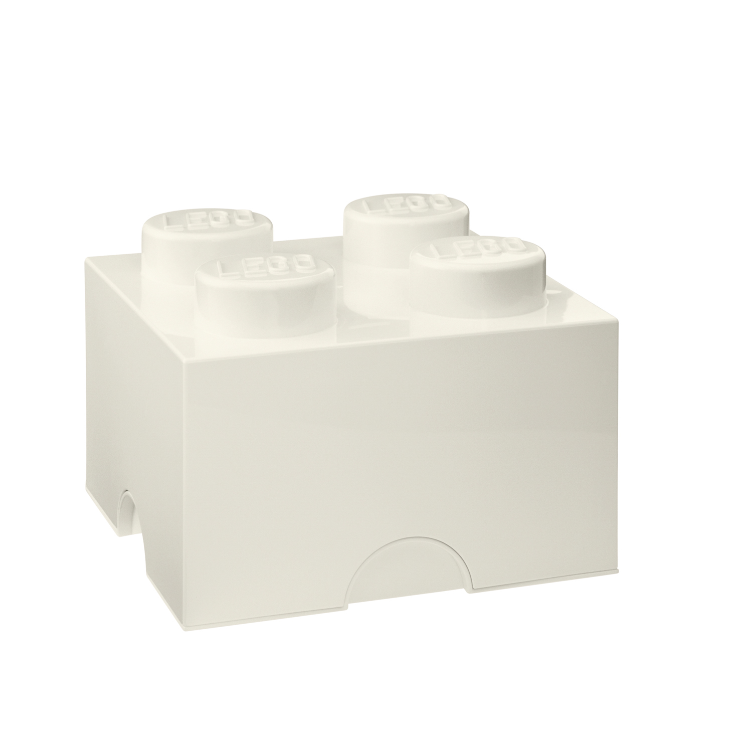 Lego Organizer 4 Mattoncini Bianco No Colore