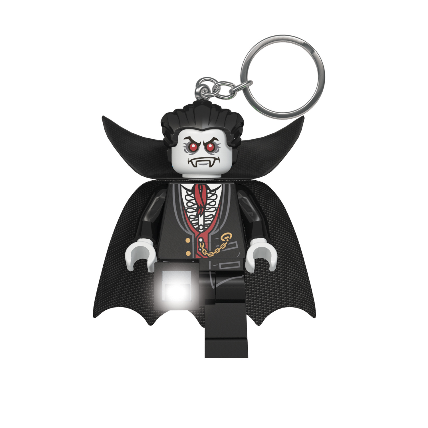Portachiavi torcia LED a forma di Lord Vampyre Lego