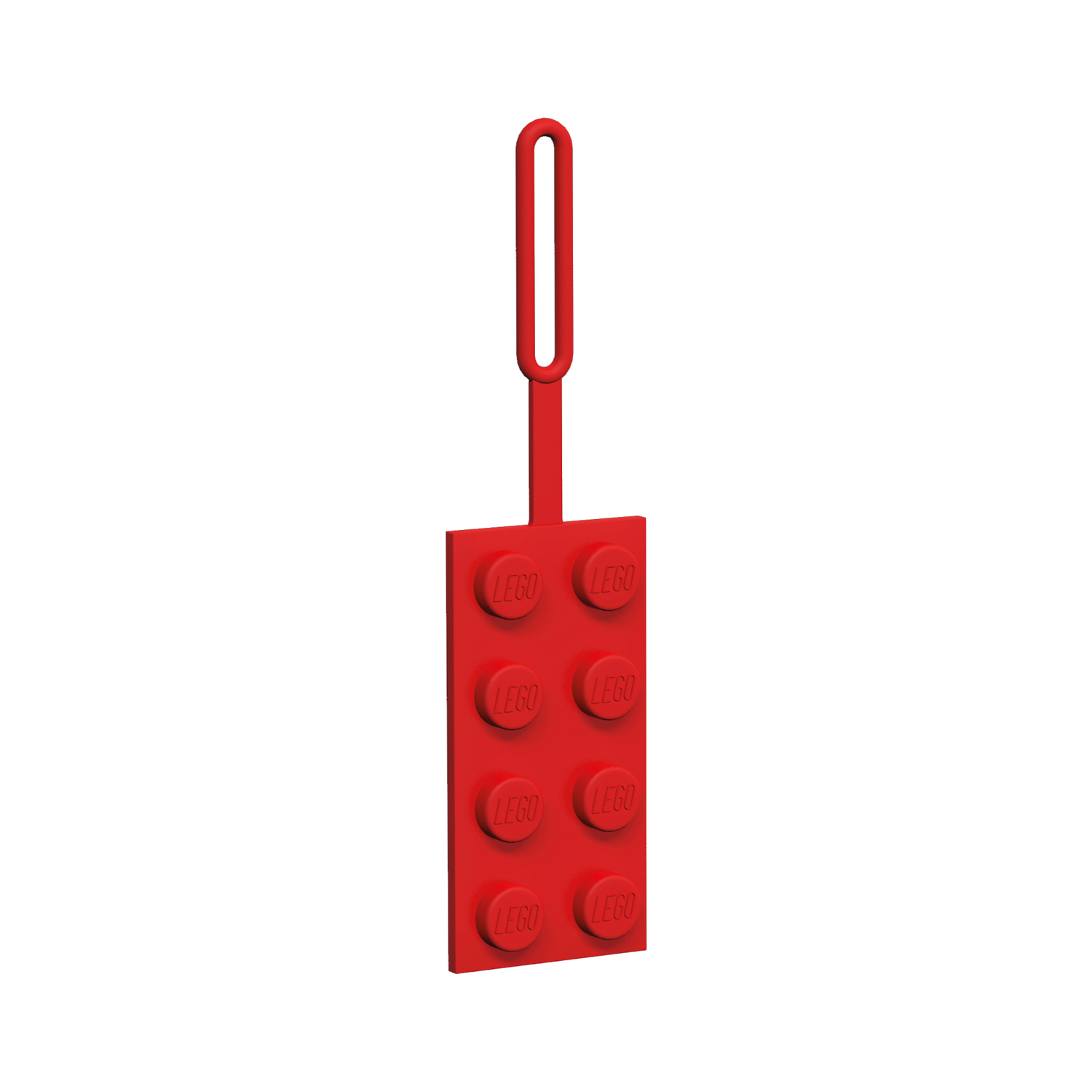 Lego Merchandising Targhetta Per Bagagli Rossa Lego No Colore