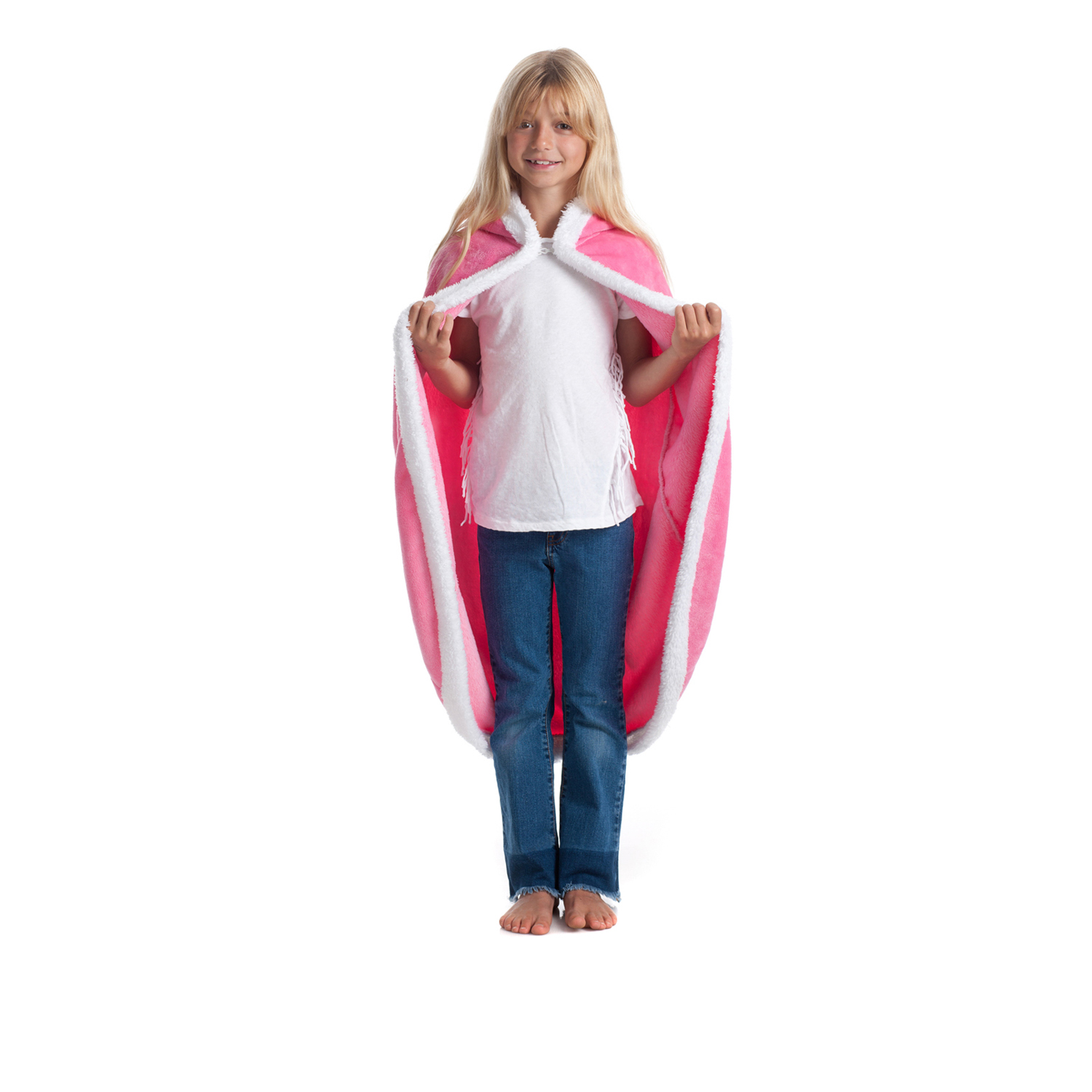 Mantella Bambini Principessa Rosa