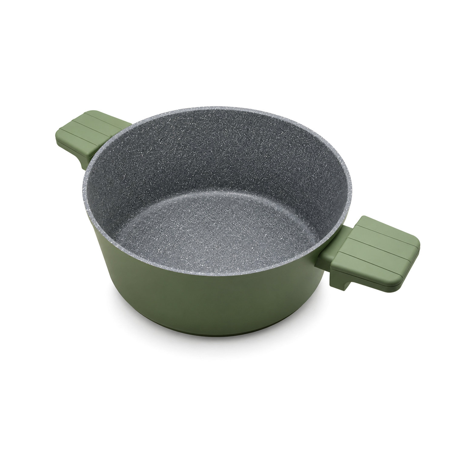Casseruola 24 cm Tre Stelle verde