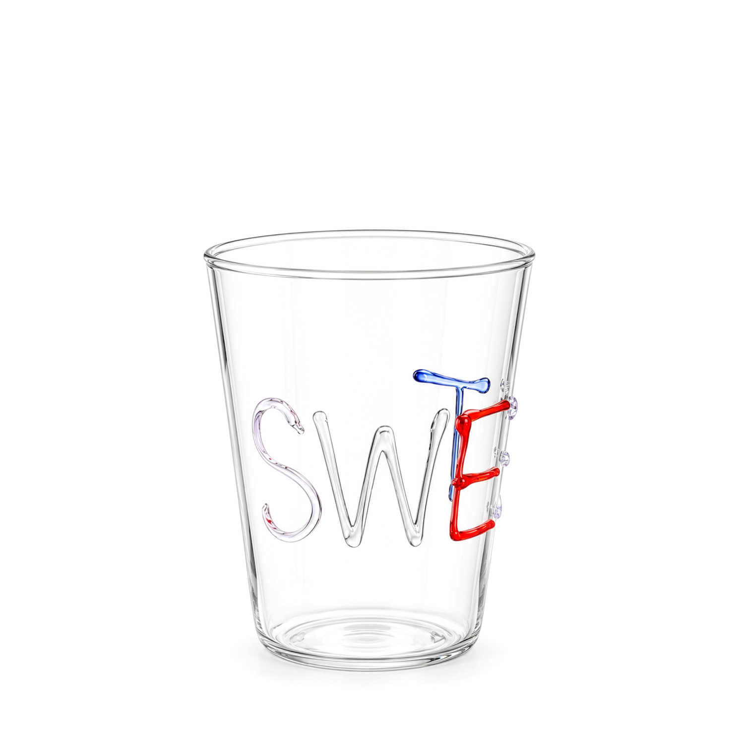 Bicchiere acqua sweet in vetro borosilicato, da 380 ml