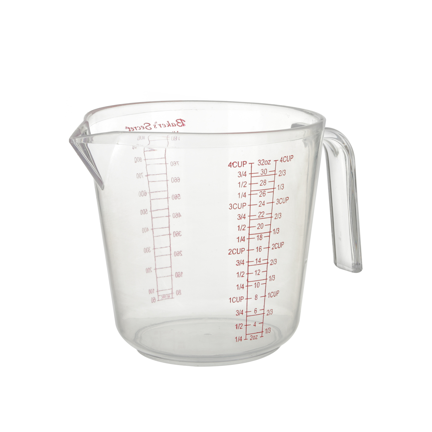 Caraffa Graduata 900 ml Baker Secret: Precisione in Cucina