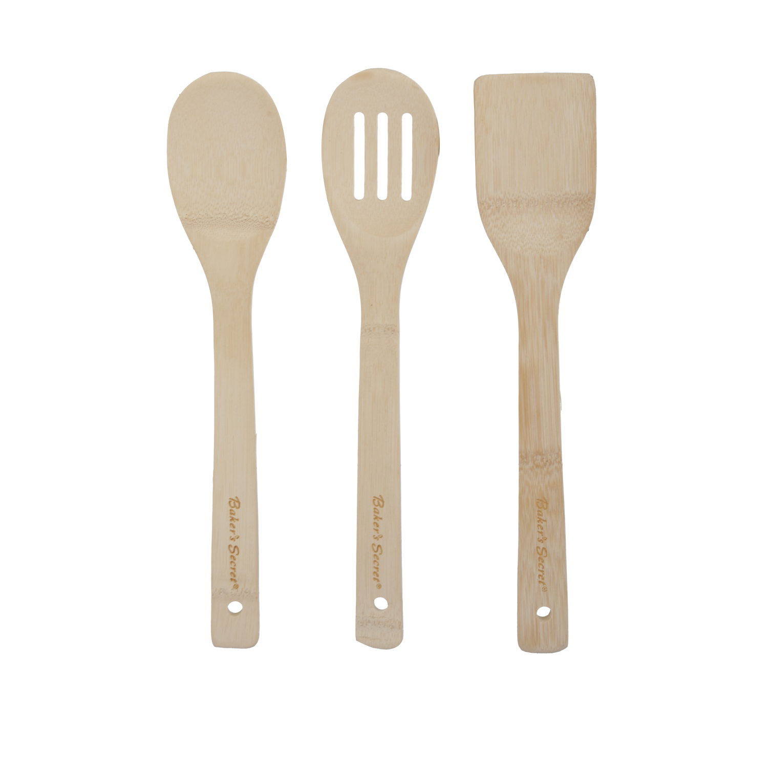 Set 3 utensili da cucina in bambù Baker's Secret