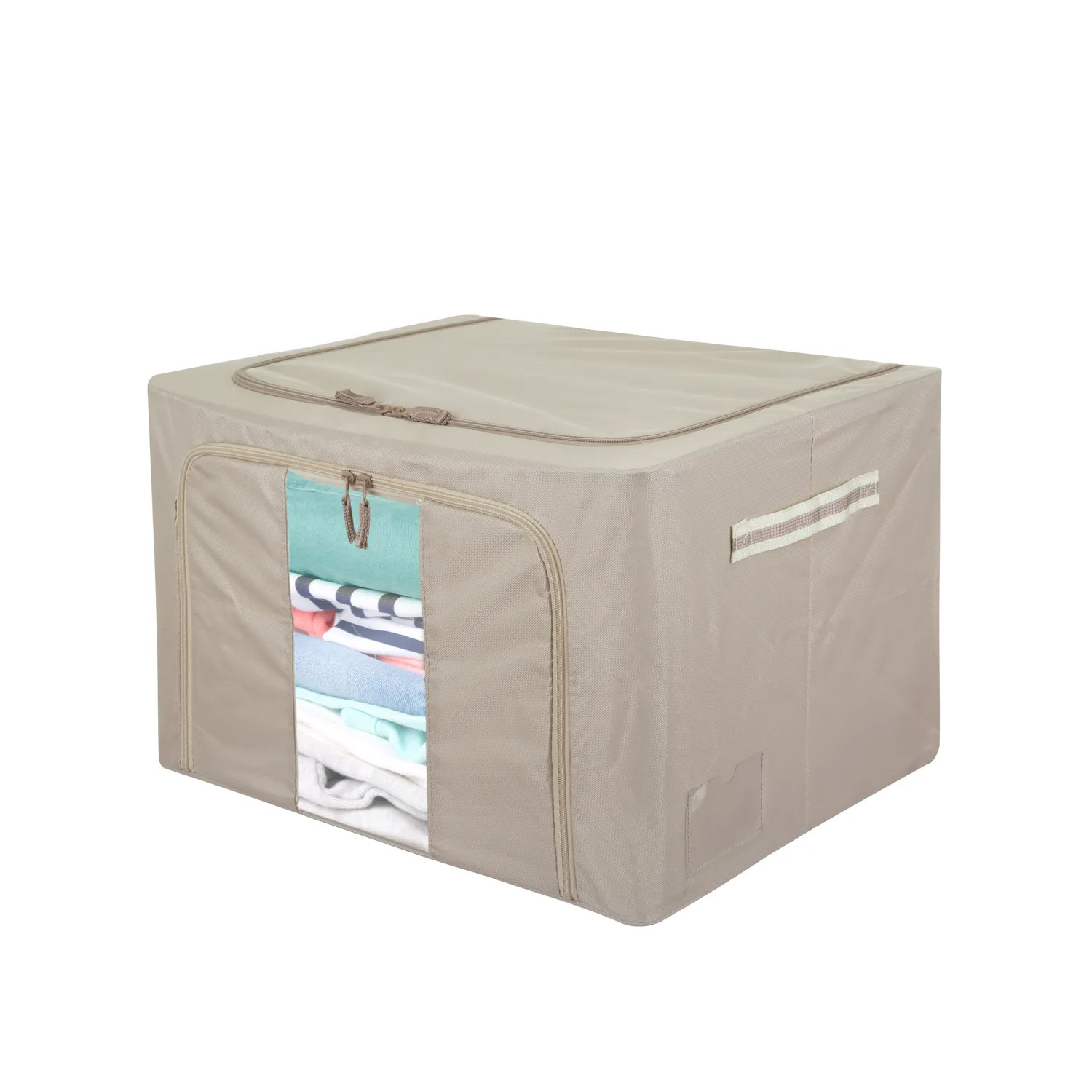 Scatola armadio 50x40x33 cm doppia cerniera tortora