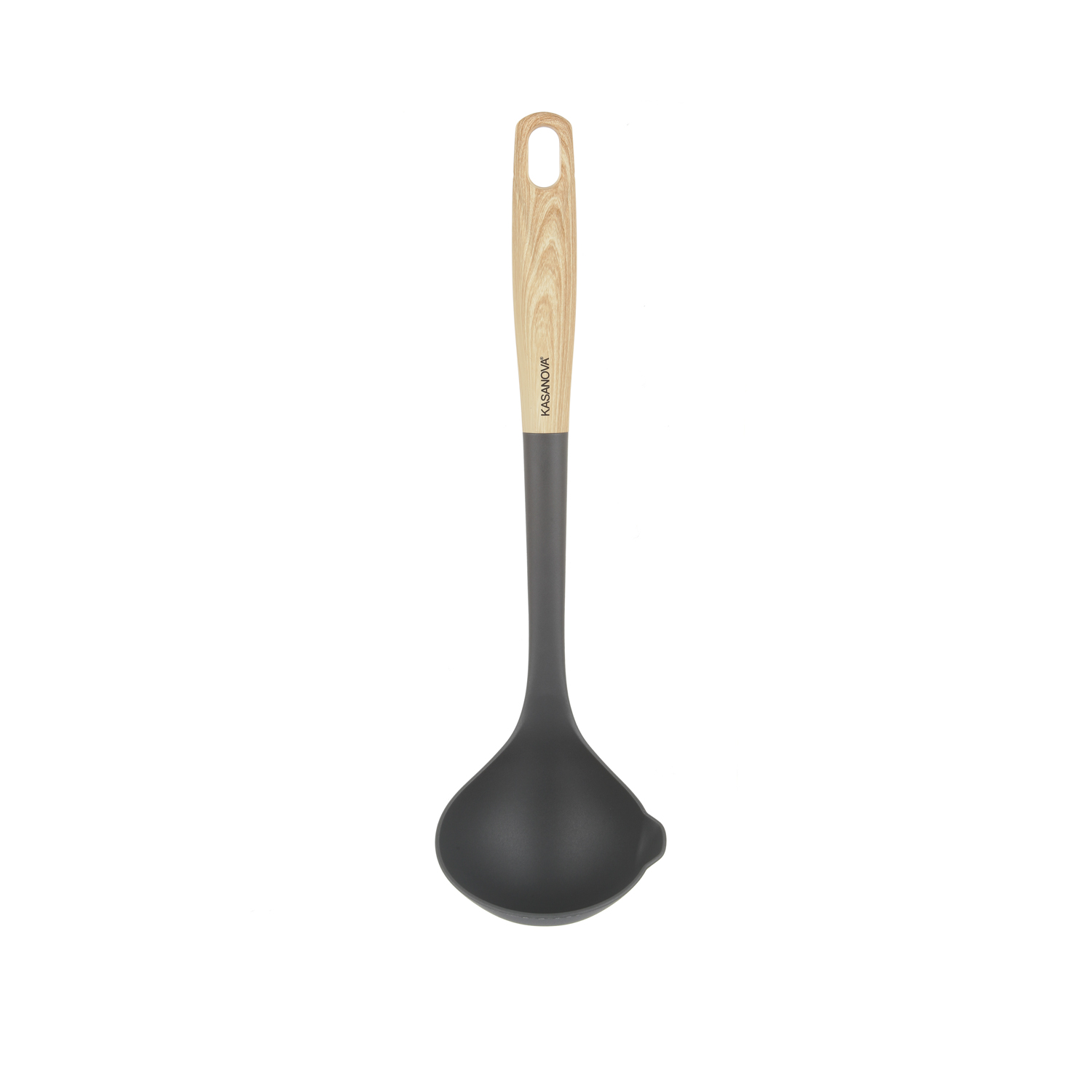 Mestolo in nylon 34 cm grigio