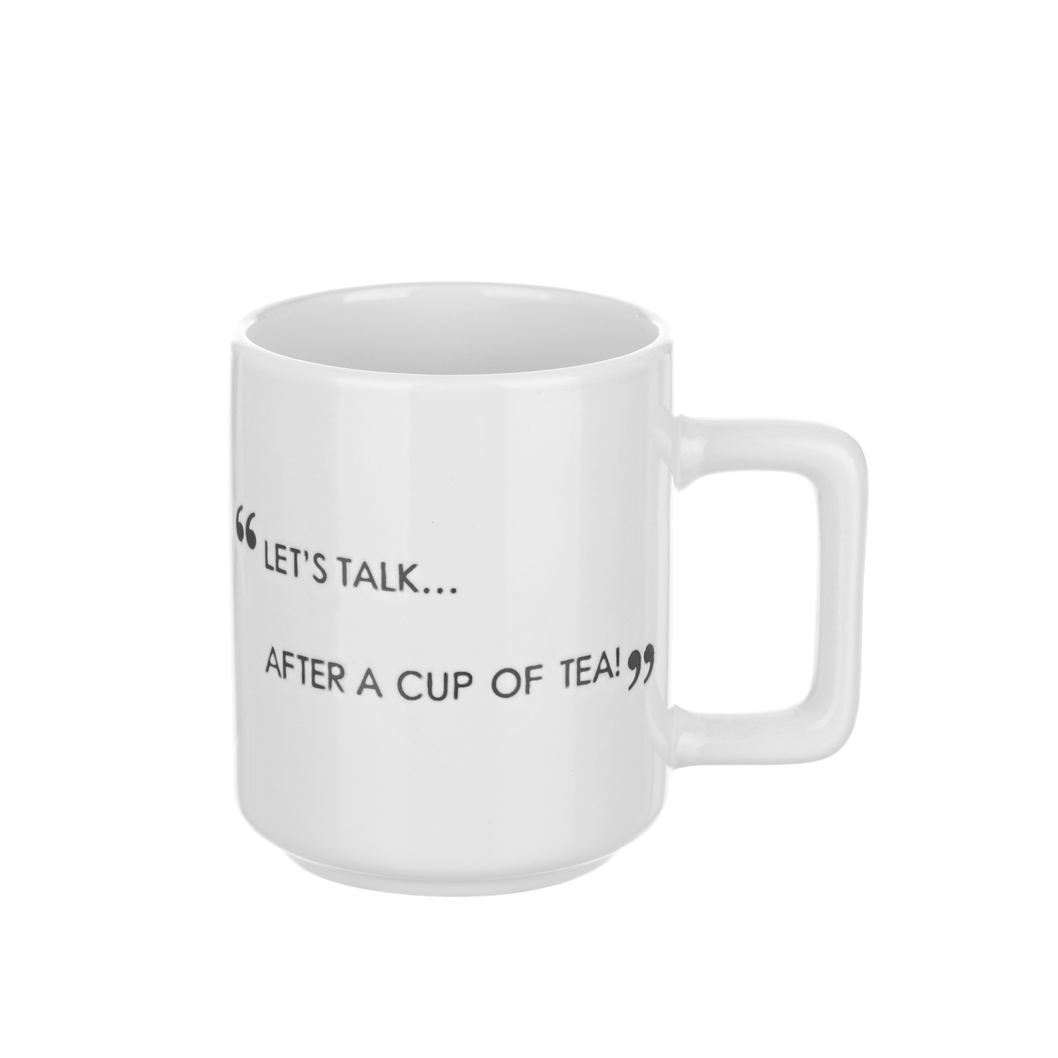 Tazza mug bianca 320 ml con scritta