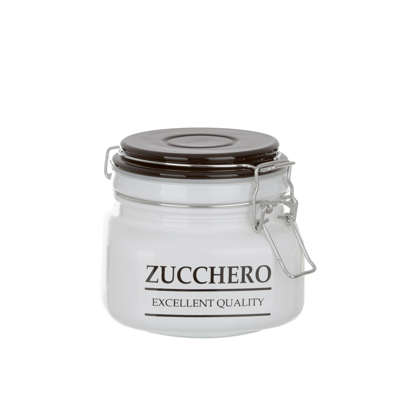 Barattolo zucchero in vetro 500 ml chiusura ermetica