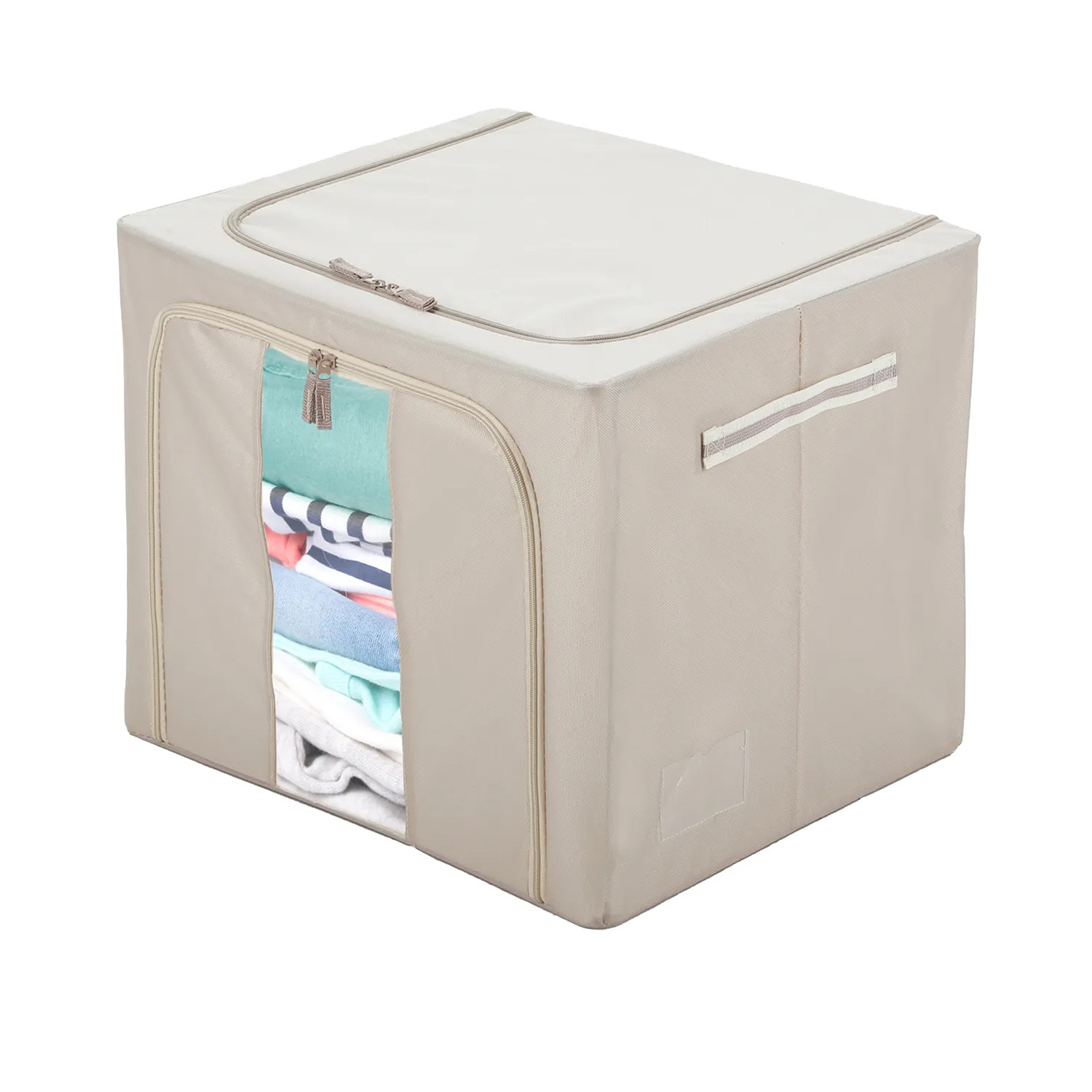 Scatola armadio 50x40x40 cm doppia cerniera tortora