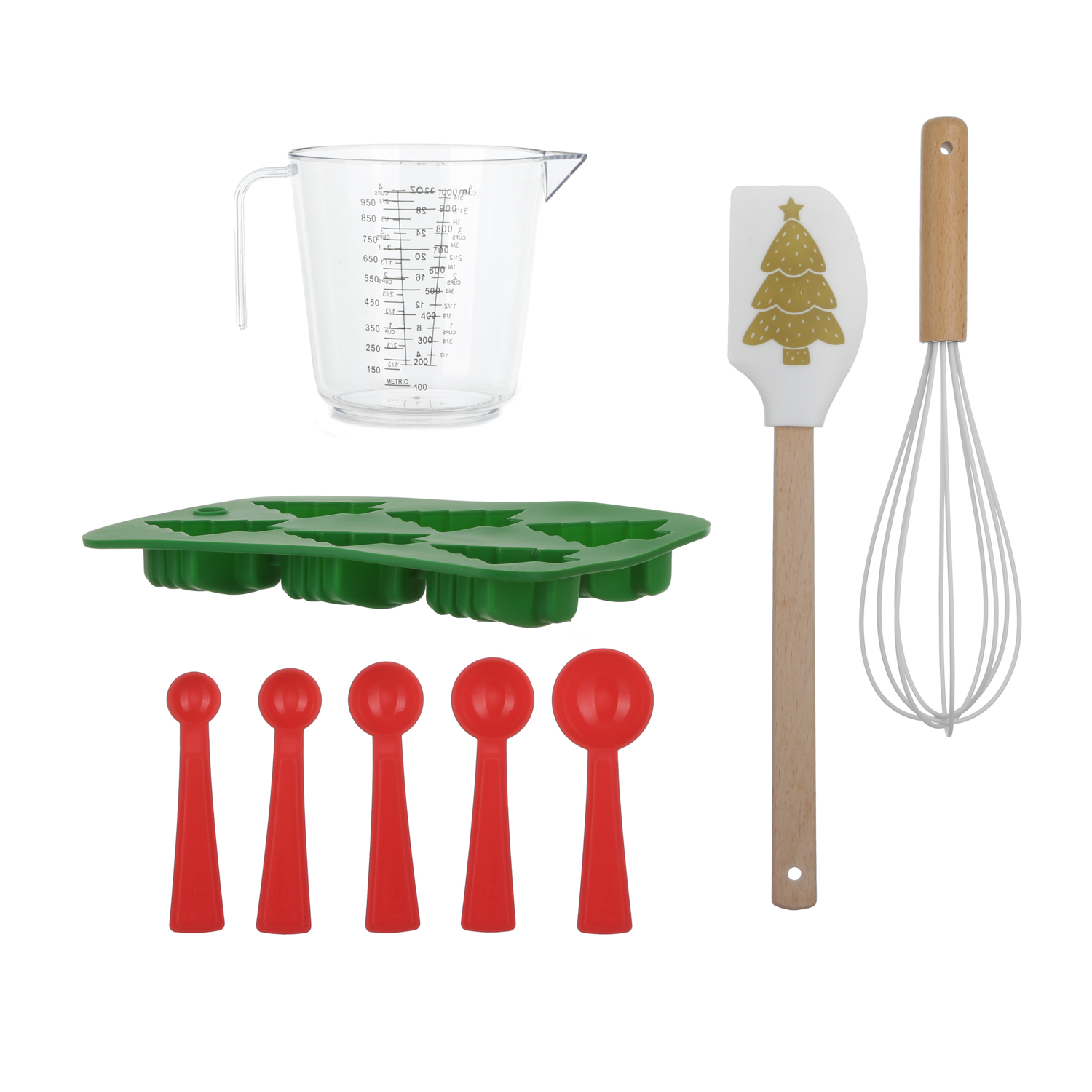 Set 5 Accessori Pasticceria di Natale