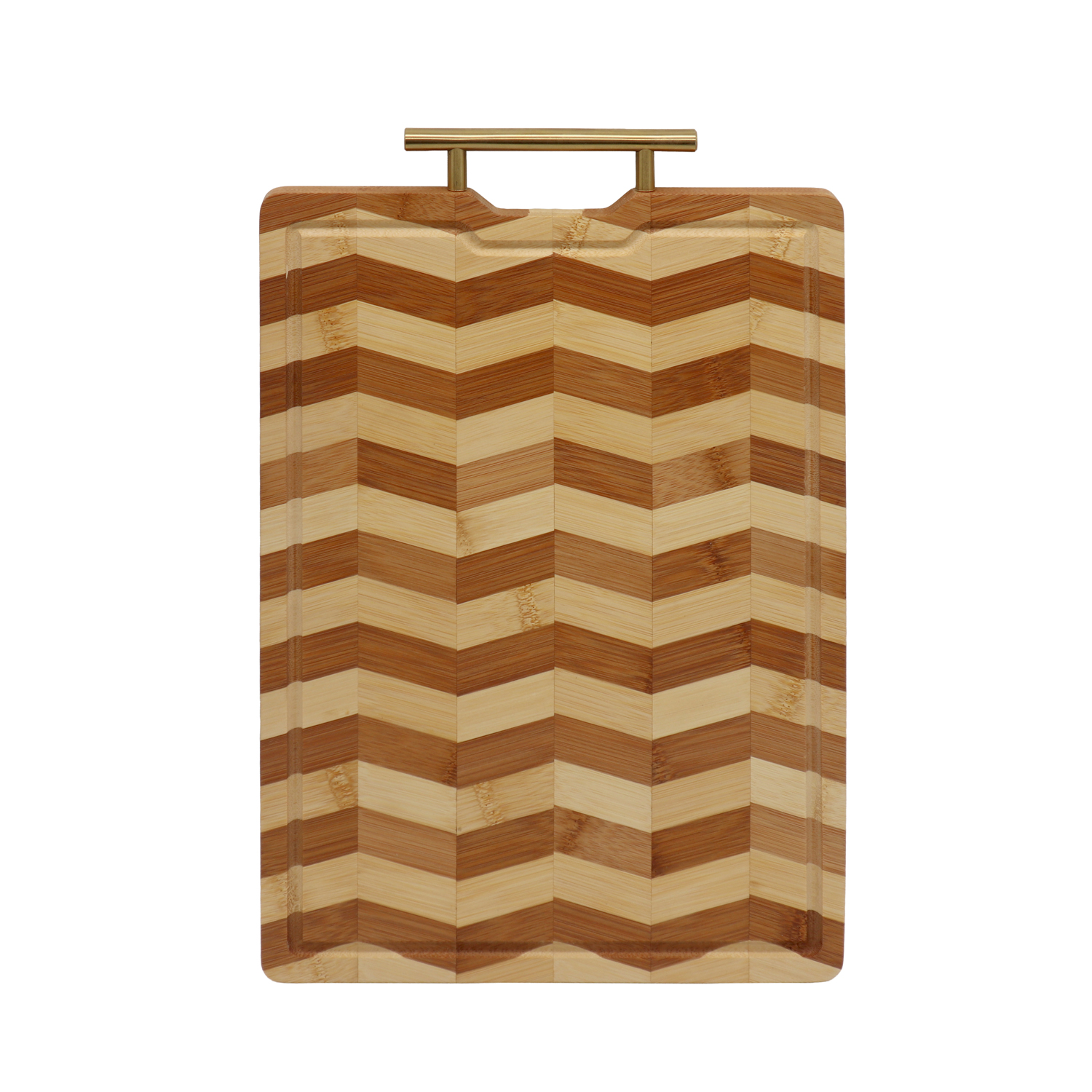Tagliere 43,5x30 cm bambù bicolore
