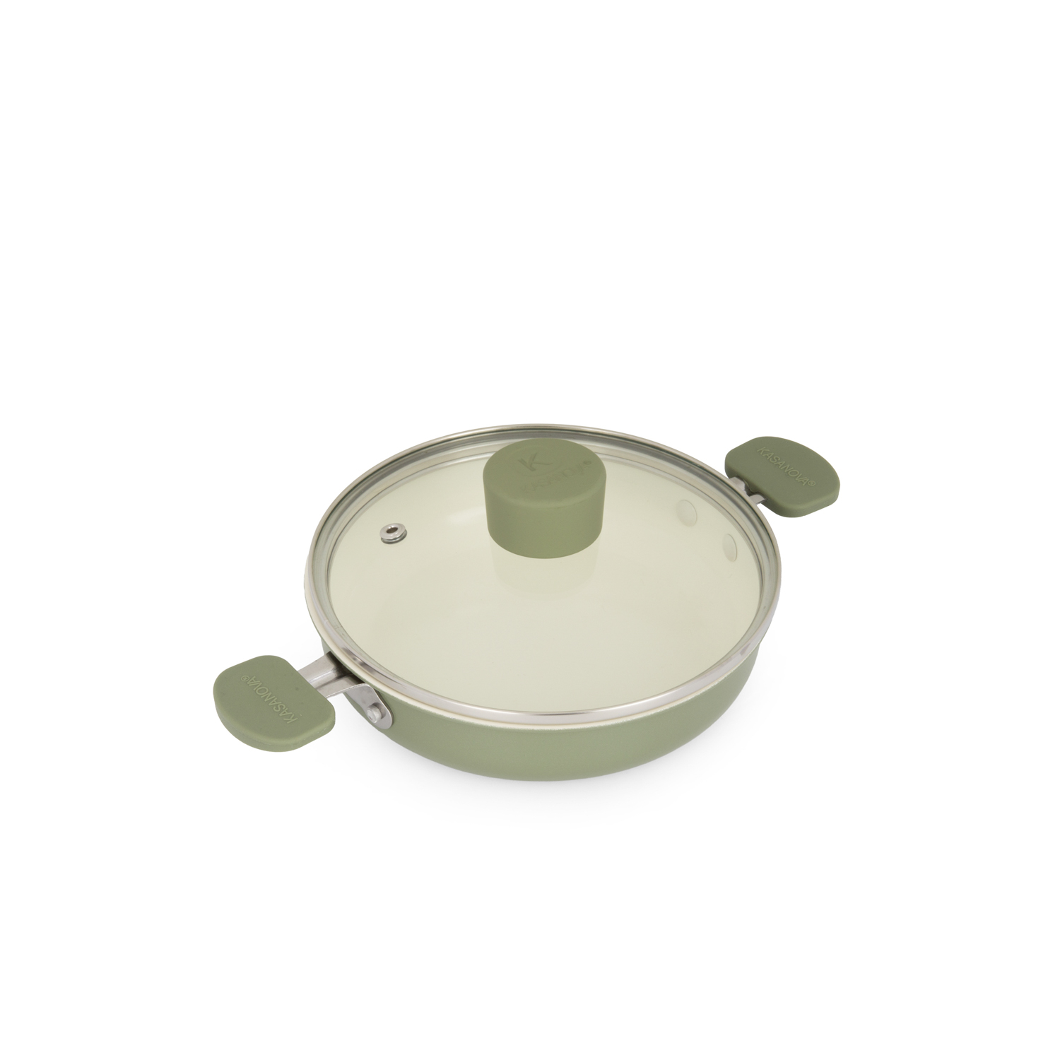 Tegame 16 cm Mini Fantasy con coperchio verde