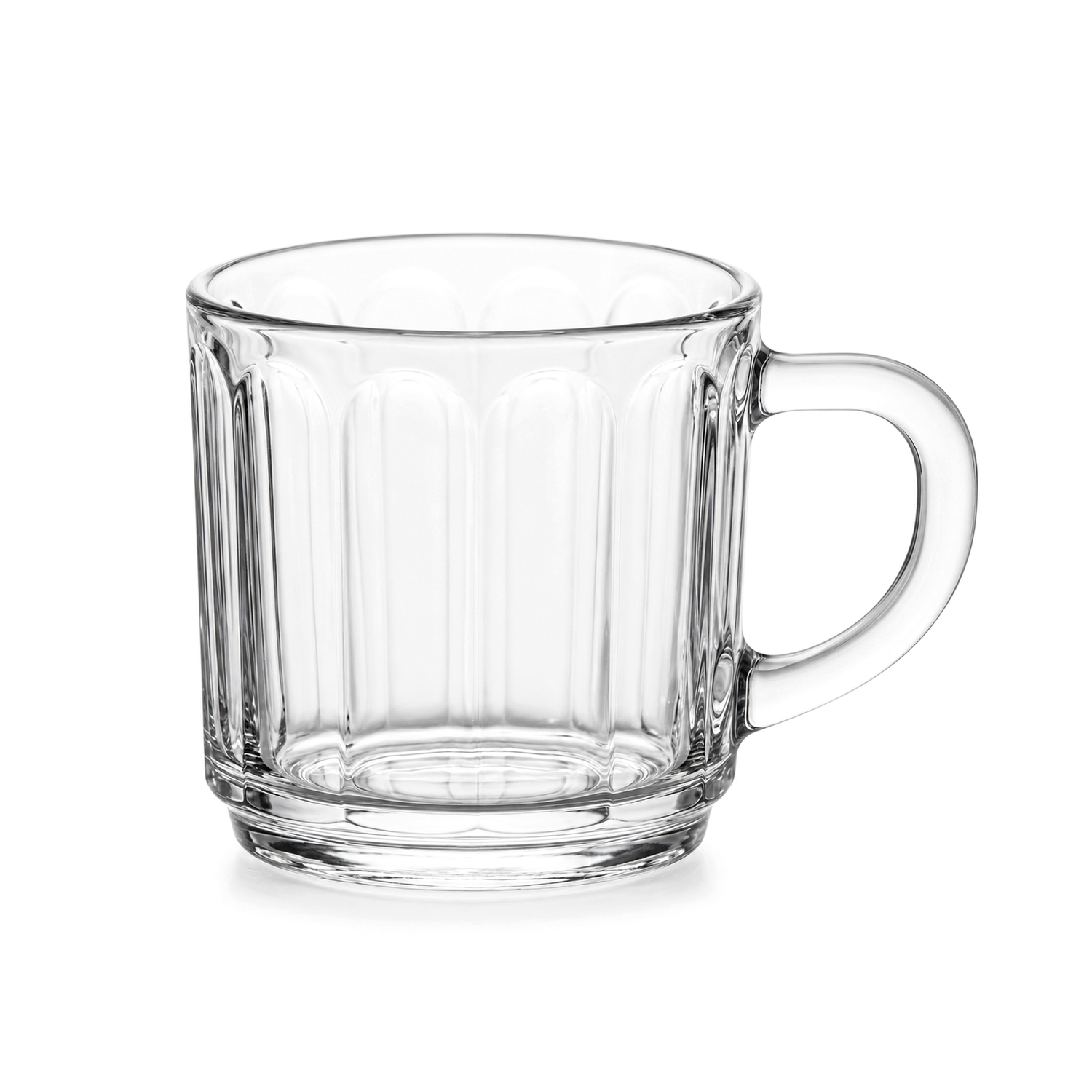Set 6 mug in vetro 250 ml Claria