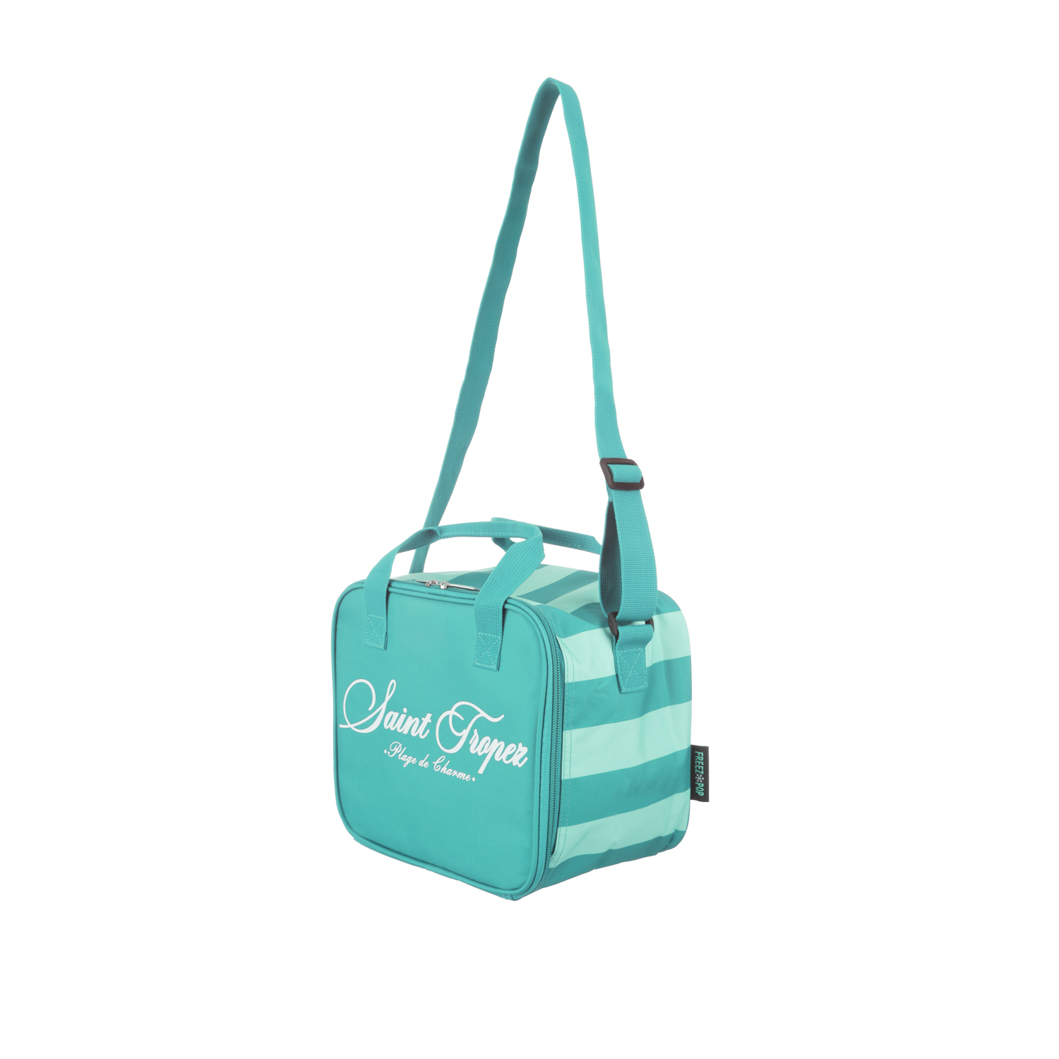 Lunch box Saint Tropez azzurro con tracolla