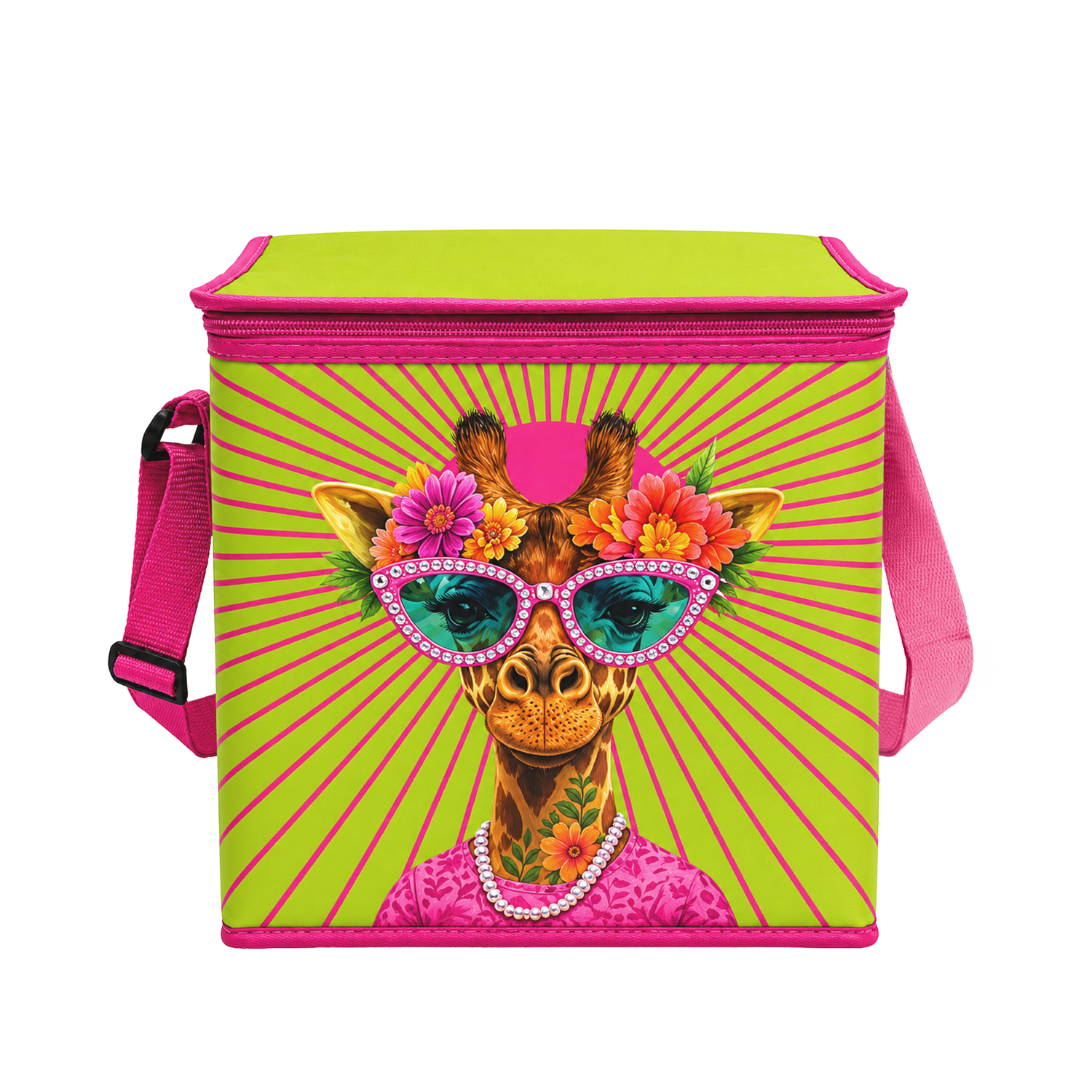 Borsa termica 20 L con tracolla giraffa