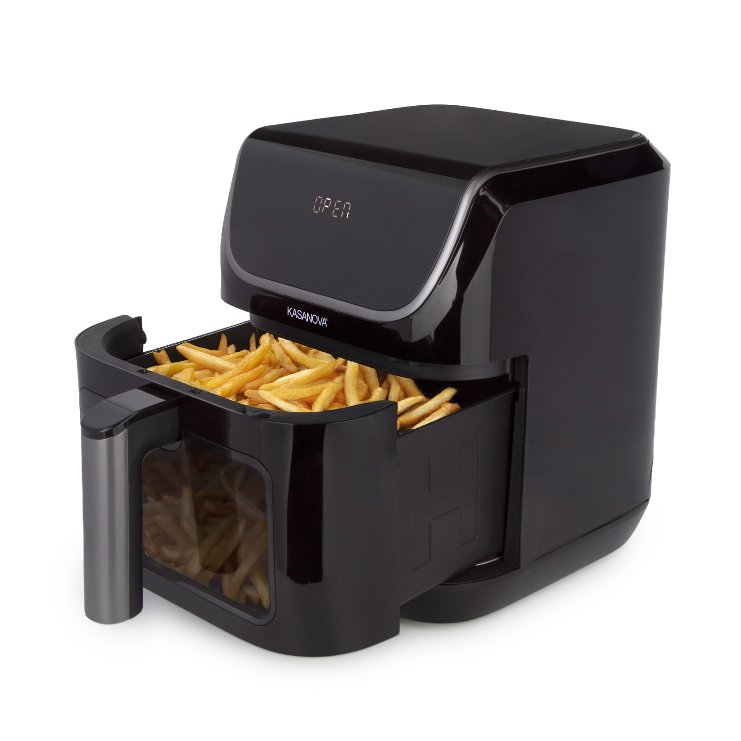 Friggitrice ad aria digitale 7L 1450 W nera
