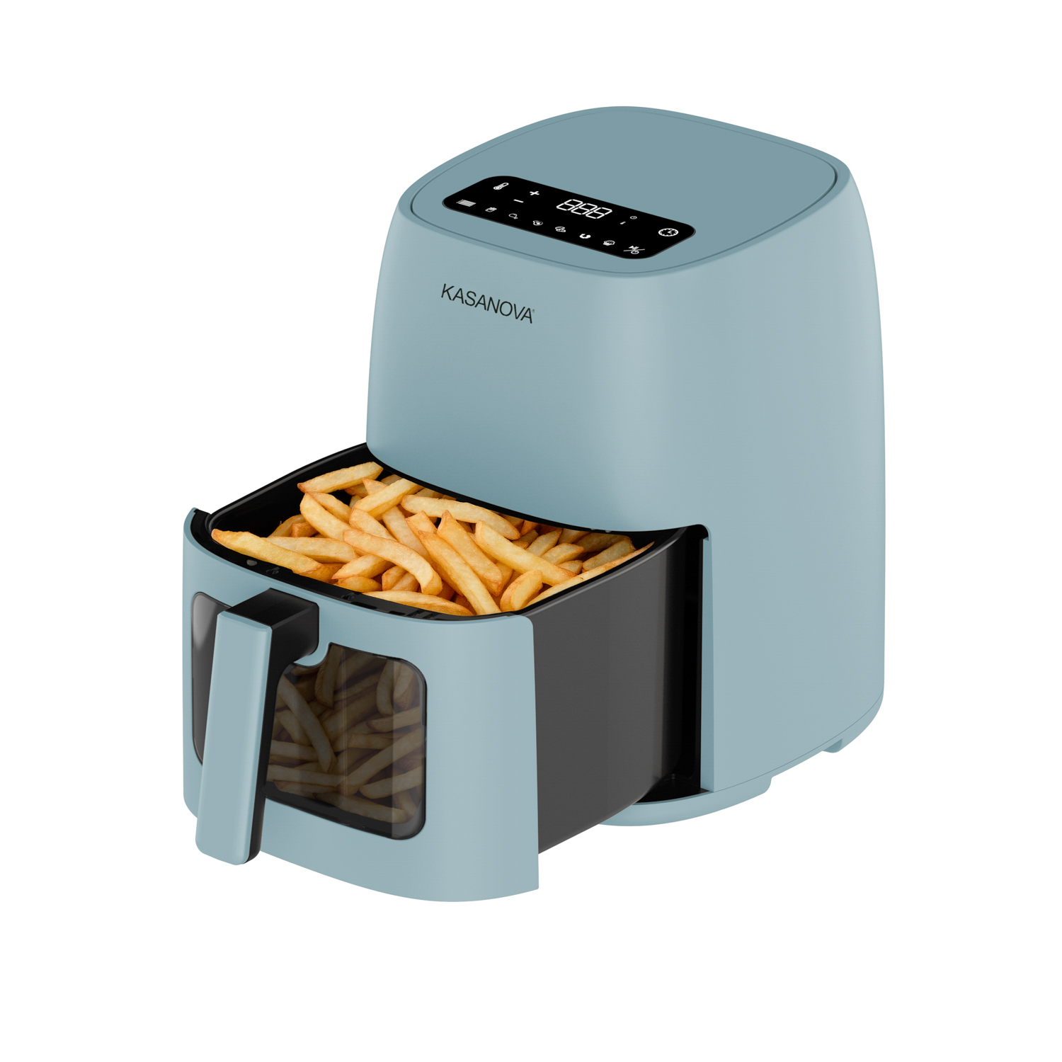 Friggitrice ad aria digitale 4 L 1500 W ottanio