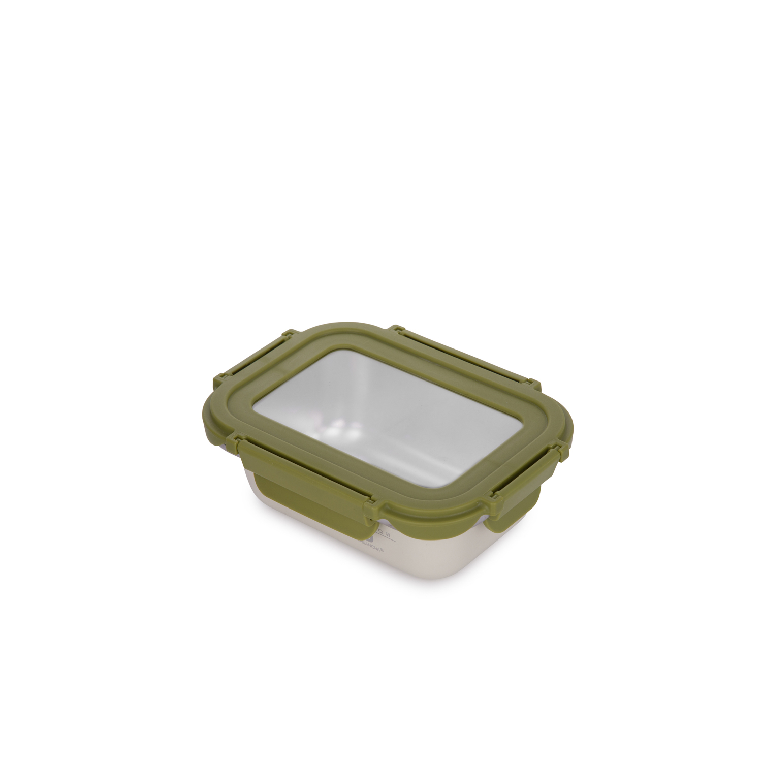 Contenitore alimentare 420 ml acciaio inox verde
