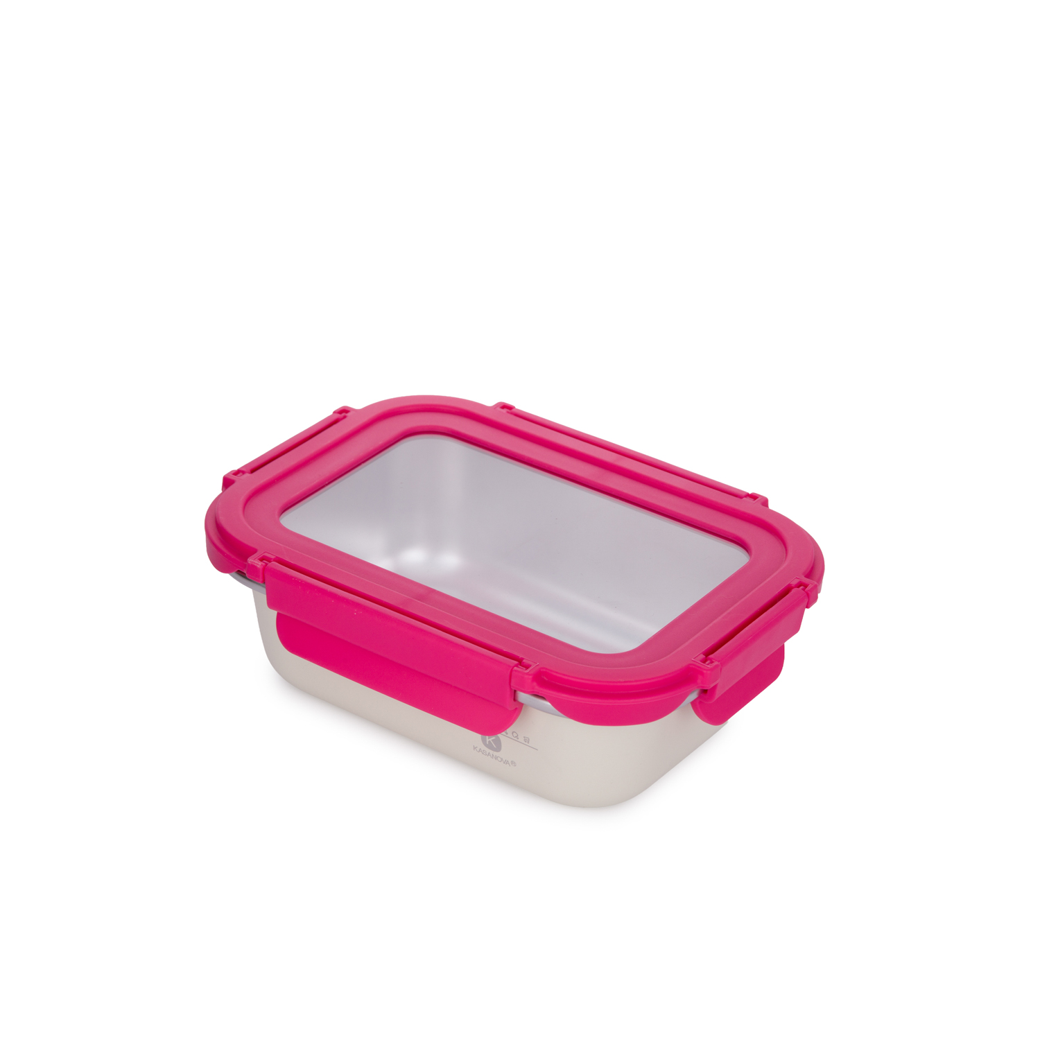 Contenitore alimentare 700 ml acciaio inox rosa