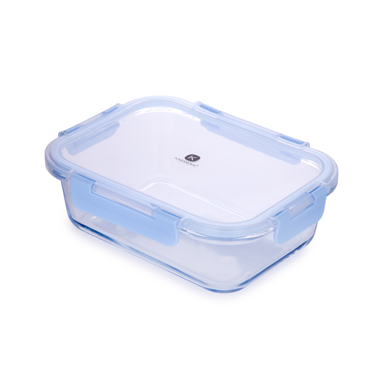 Contenitore alimentare 1,04 L vetro azzurro