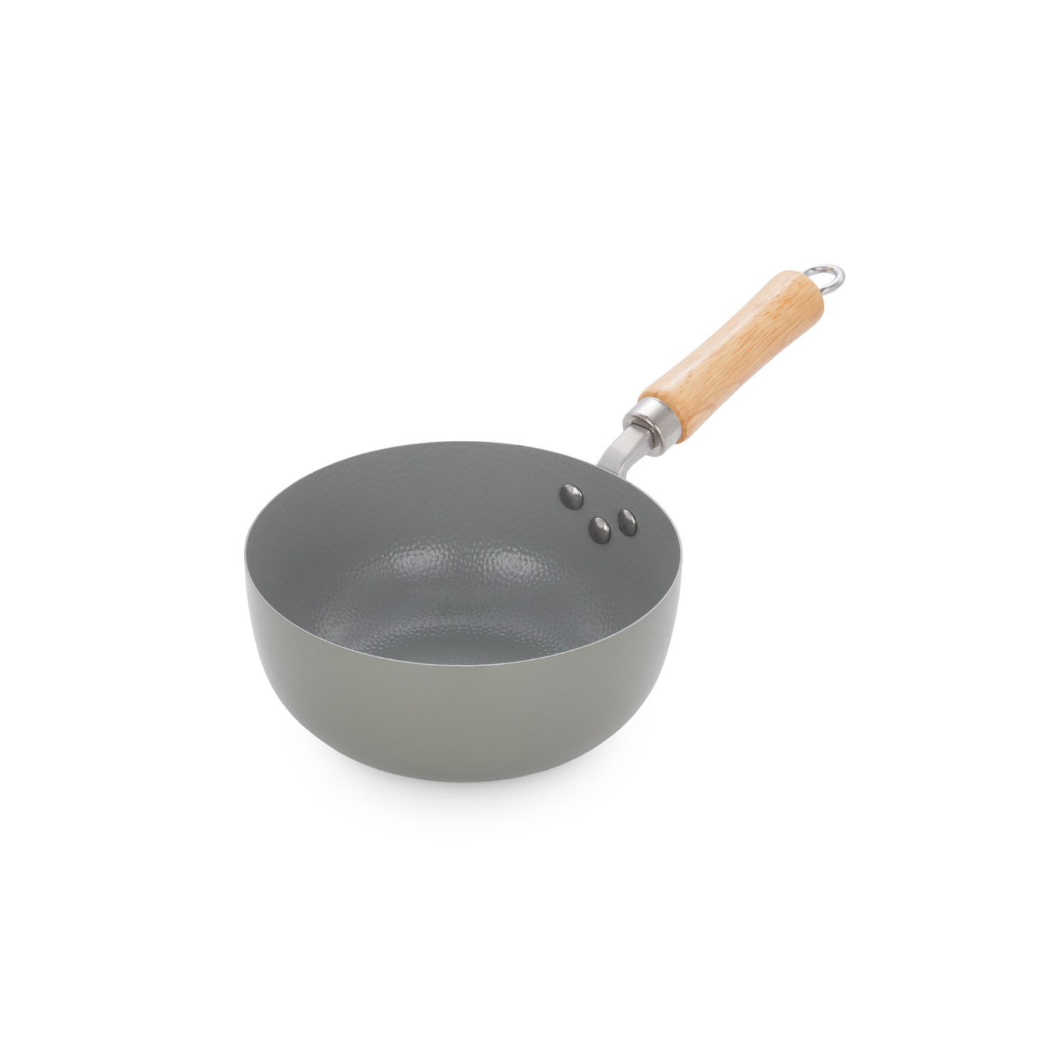 Padella saltapasta 20 cm acciaio al carbonio grigio