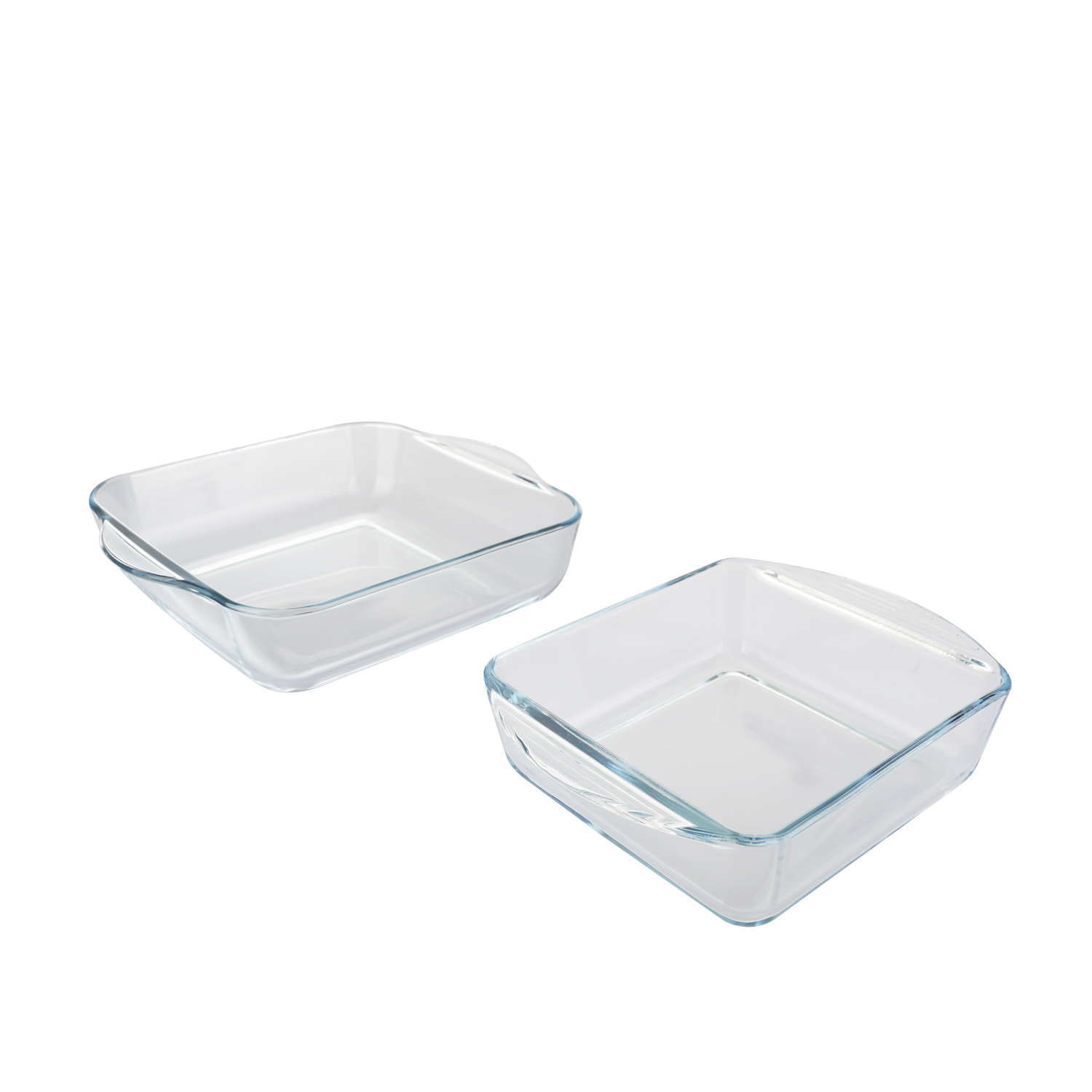 Set 2 Pirofile in Vetro Pasabahce 25x22 cm e 21x16 cm