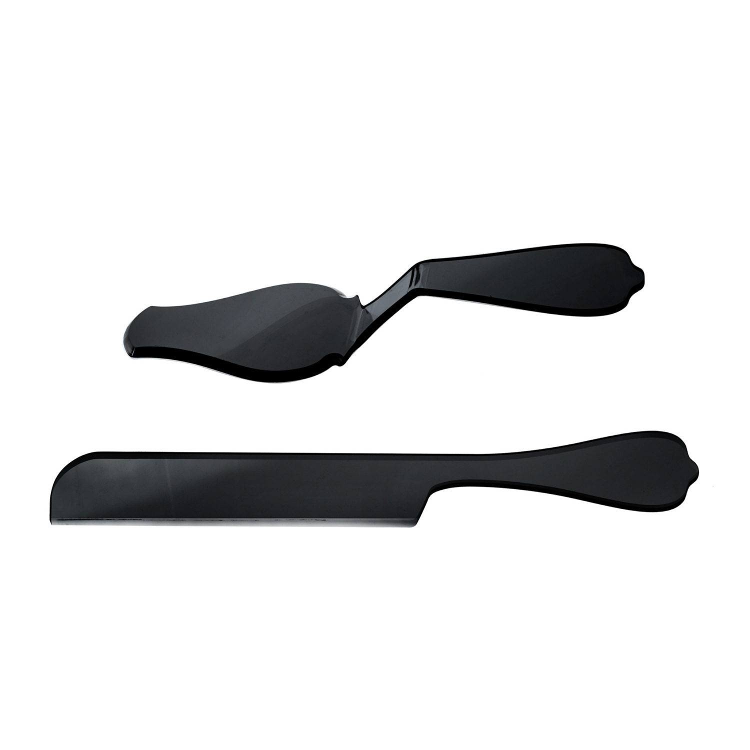 Set posate per torte Bon Ton nero Iplex