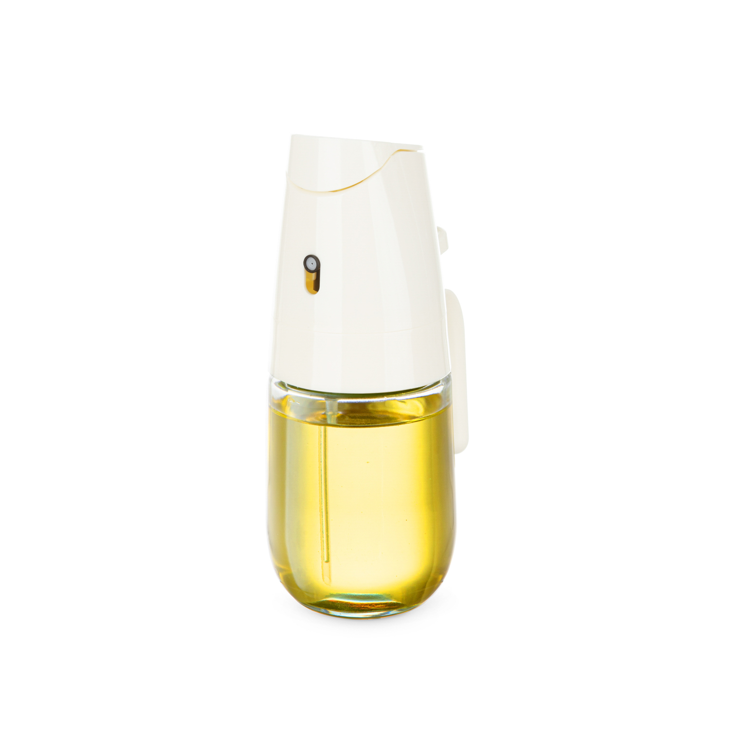 Oliera spray e versa vetro 300 ml tappo bianco