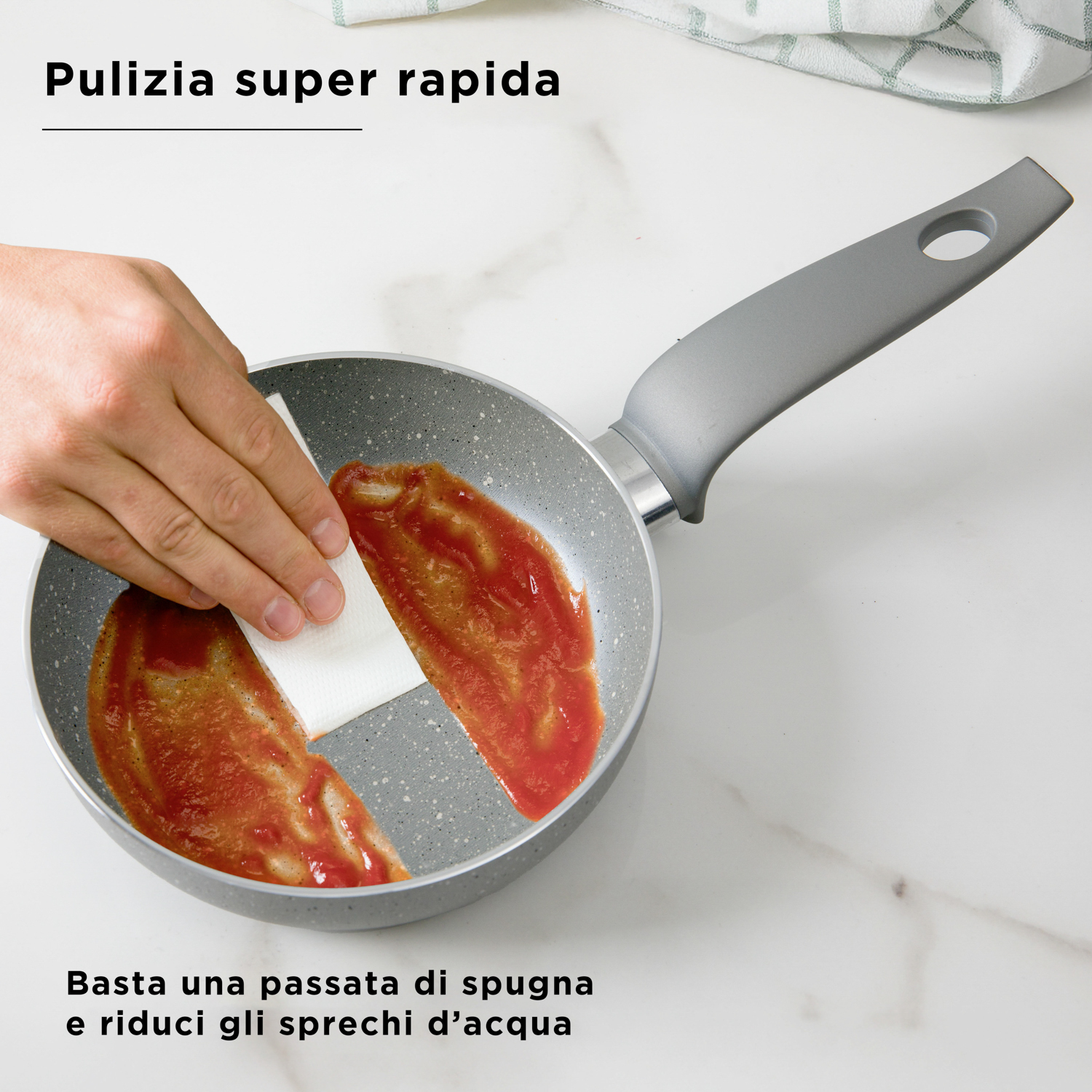 KASANOVA Batteria di pentole MADE IN ITALY, Piani cottura tradizionali - Afbeelding 52 van 63