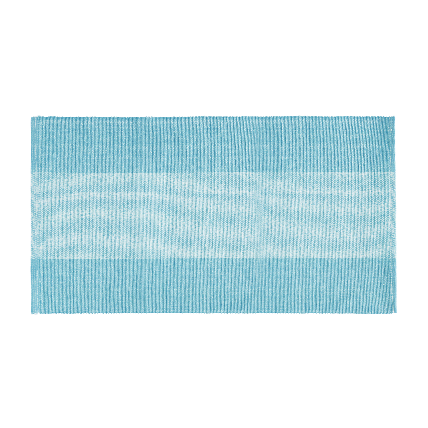 Runner 40x120 cm cotone blu