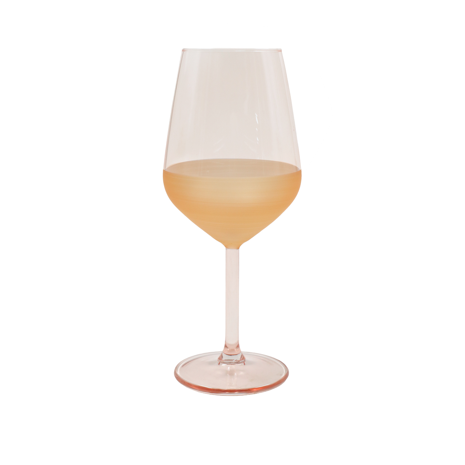 Calice vino vetro 490 ml arancione Blaze