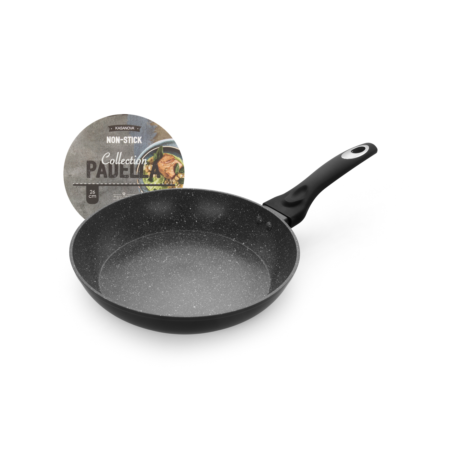 Padella antiaderente 26 cm Collection nera