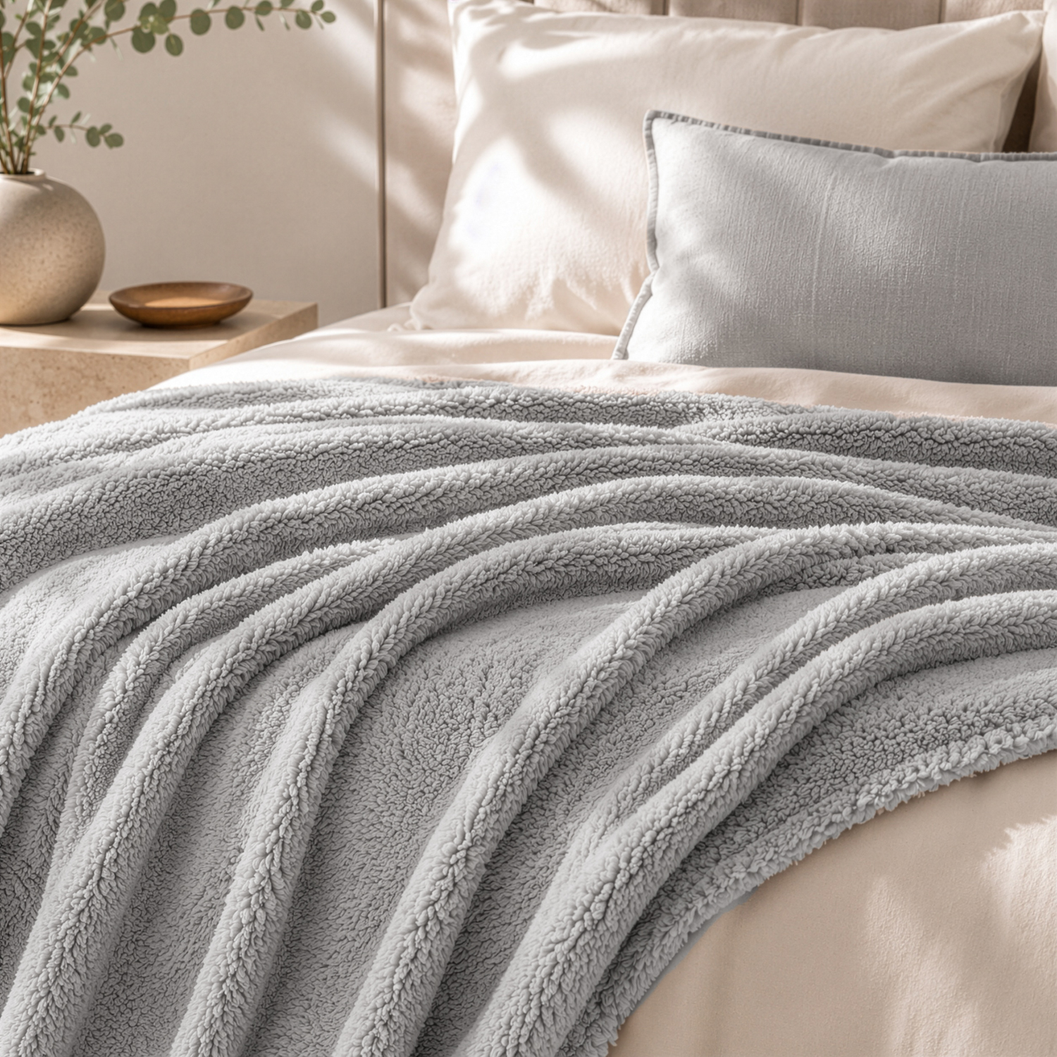 Coperta Nuvola grigio 200x230 cm