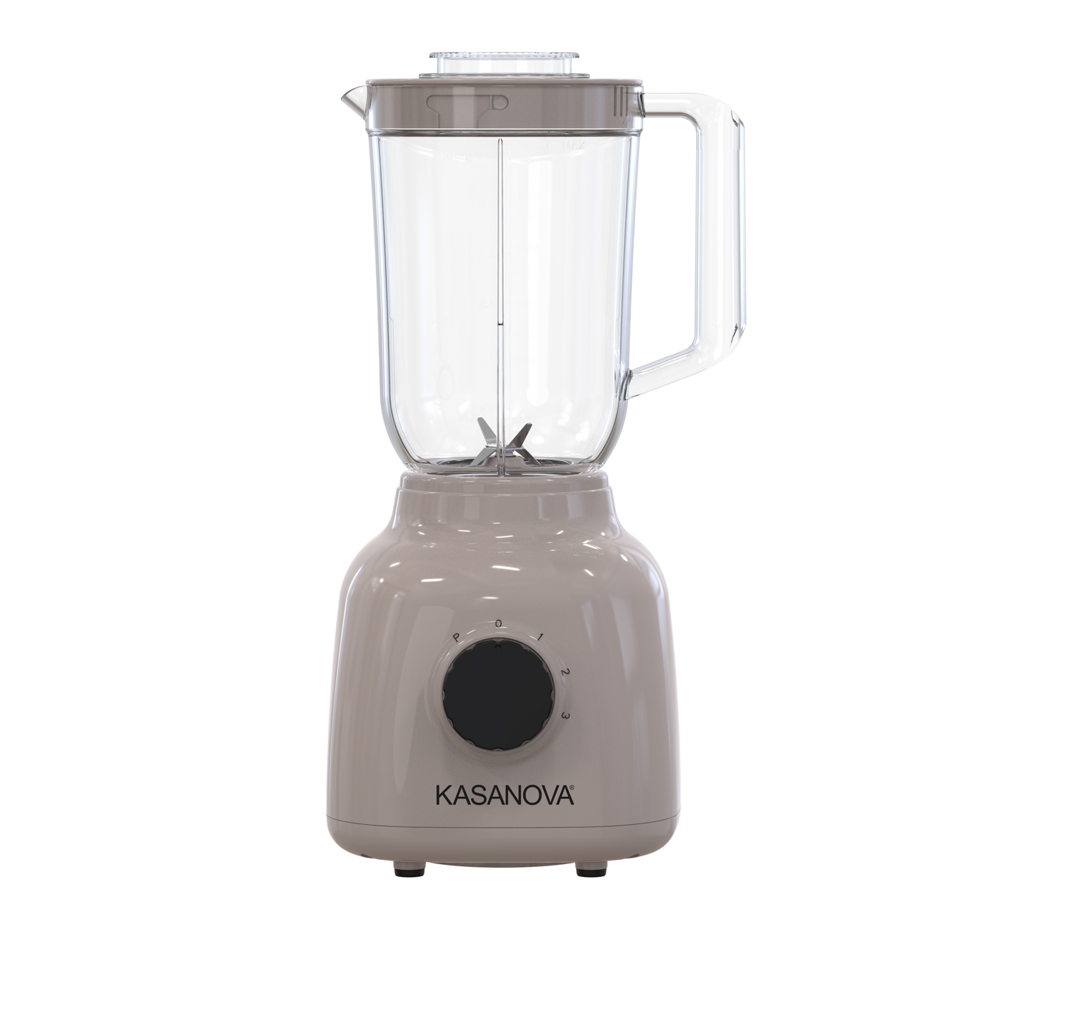 Frullatore elettrico 400 W 1,5 L grigio