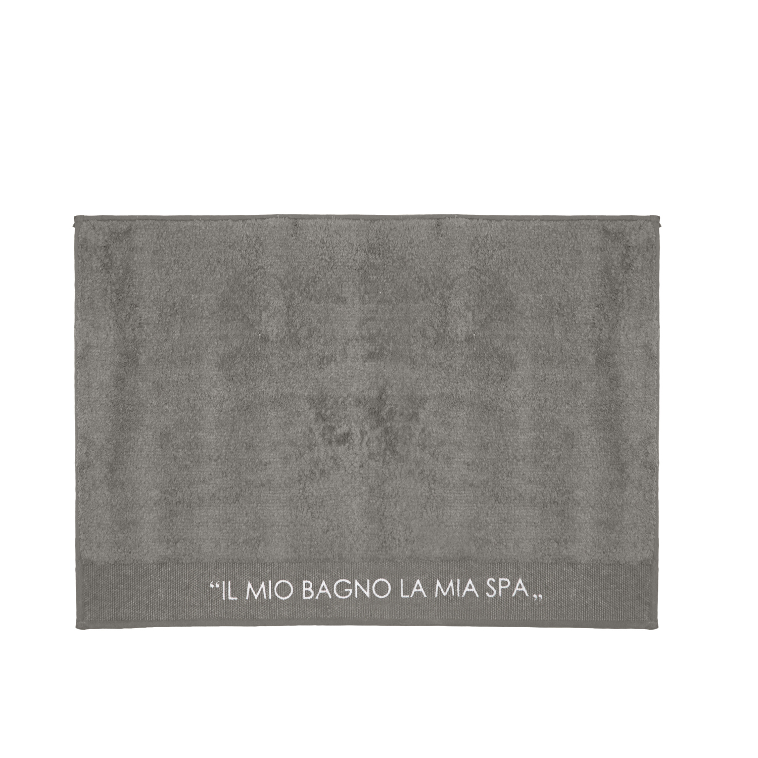 Tappeto bagno 60x85 cm antracite Quotes