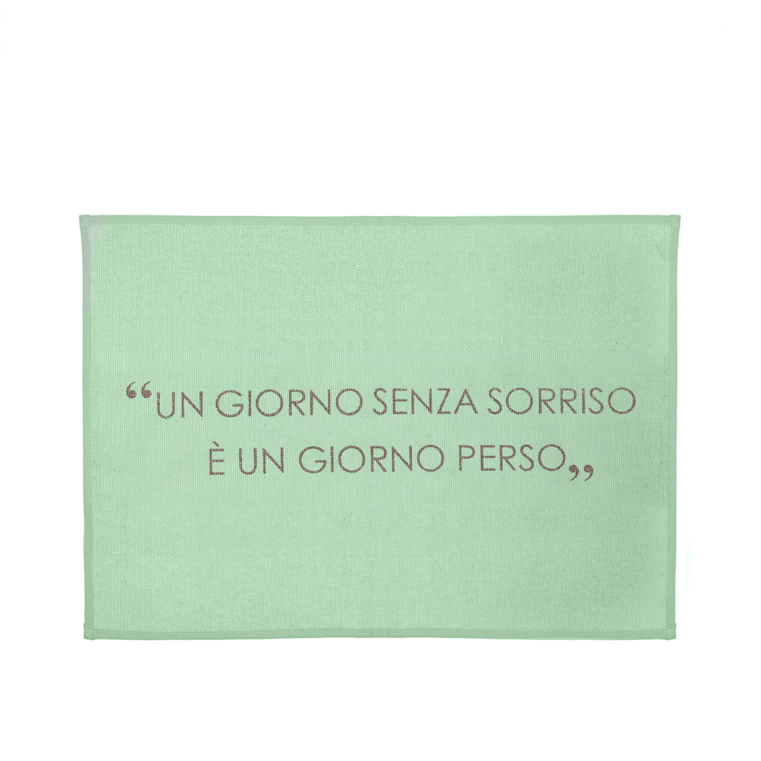 Tappeto cucina 50x80 cm verde Quotes