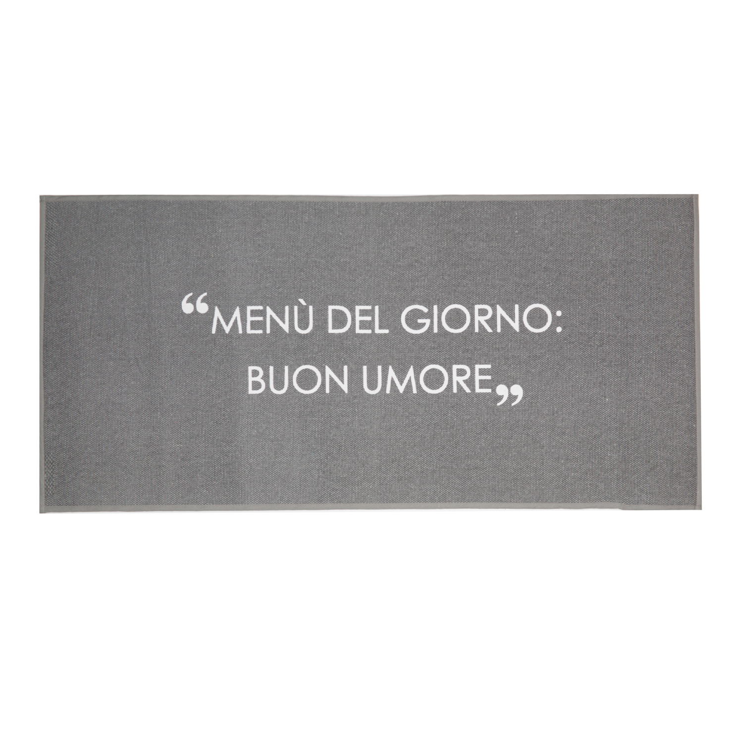 Tappeto cucina 57x120 cm antracite Quotes