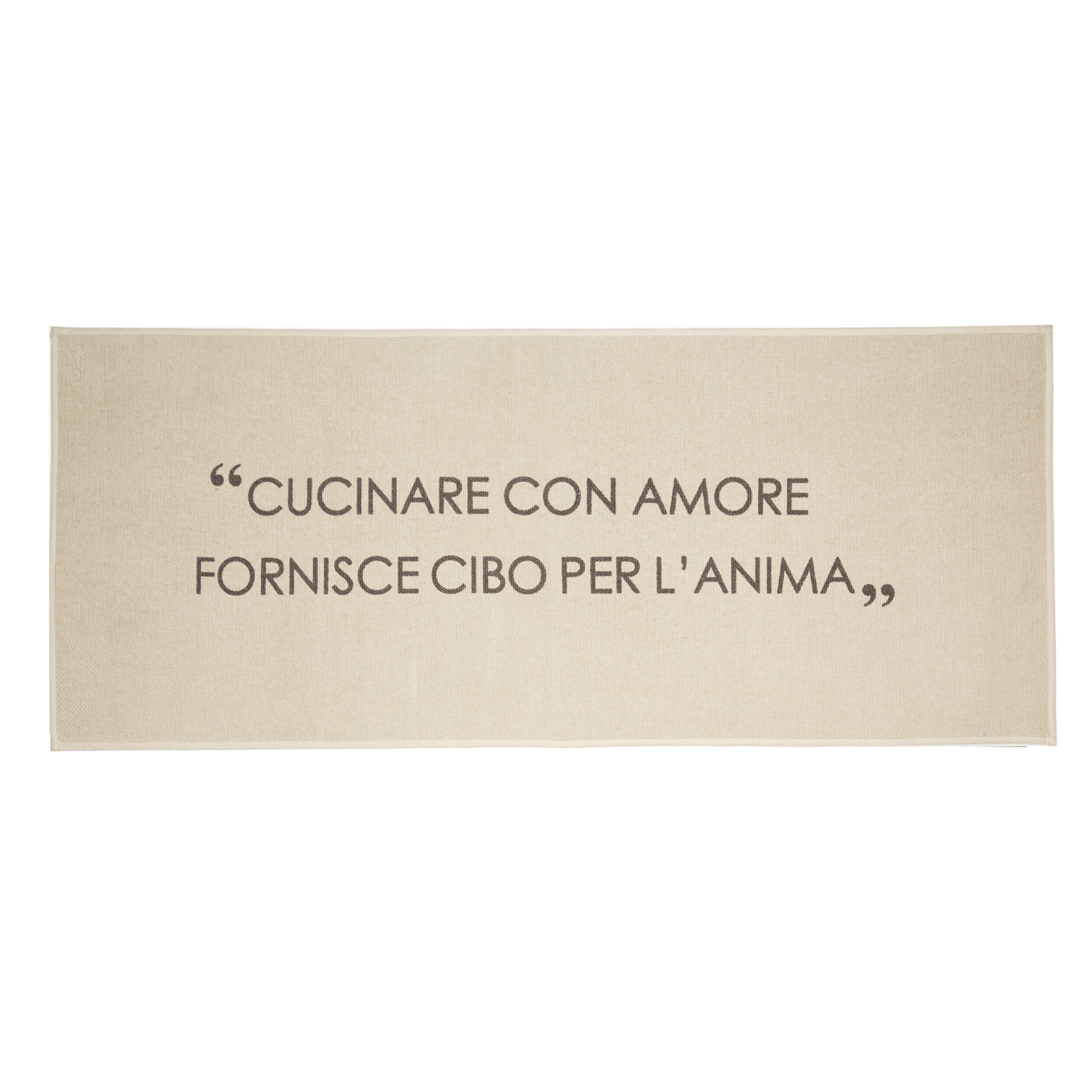 Tappeto cucina 57x140 cm tortora Quotes