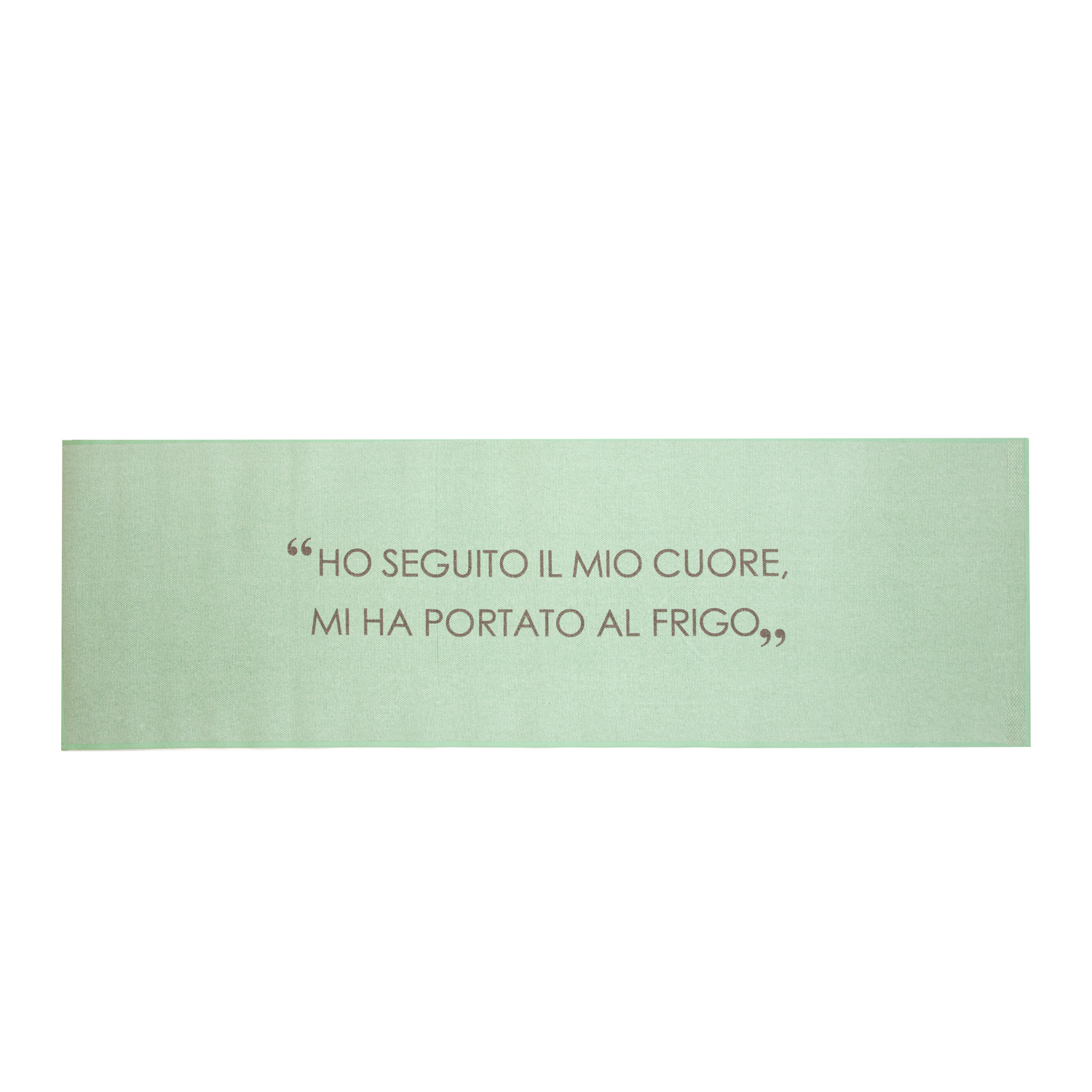 Tappeto cucina 57x180 cm verde Quotes