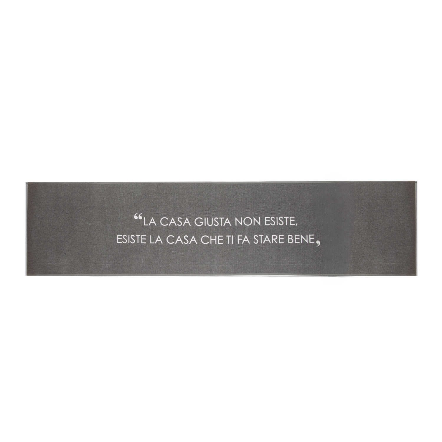 Tappeto cucina 57x240 cm antracite Quotes