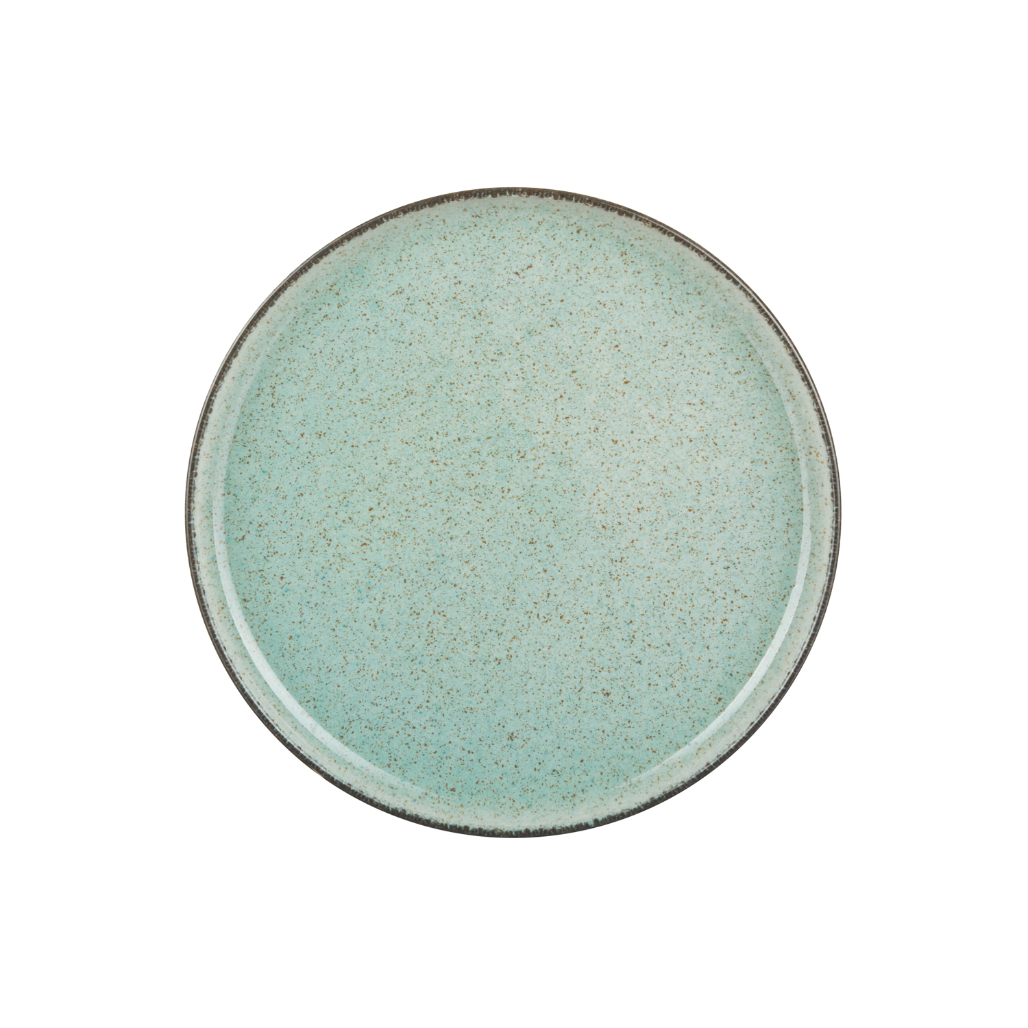 Piatto frutta in ceramica 20 cm verde Nordic