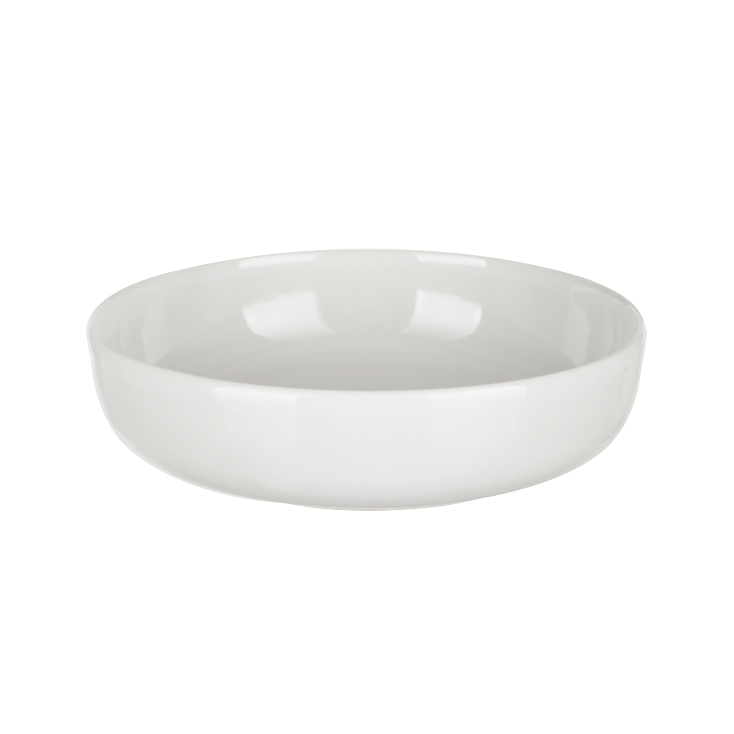 Piatto fondo in ceramica 18 cm bianco Nordic